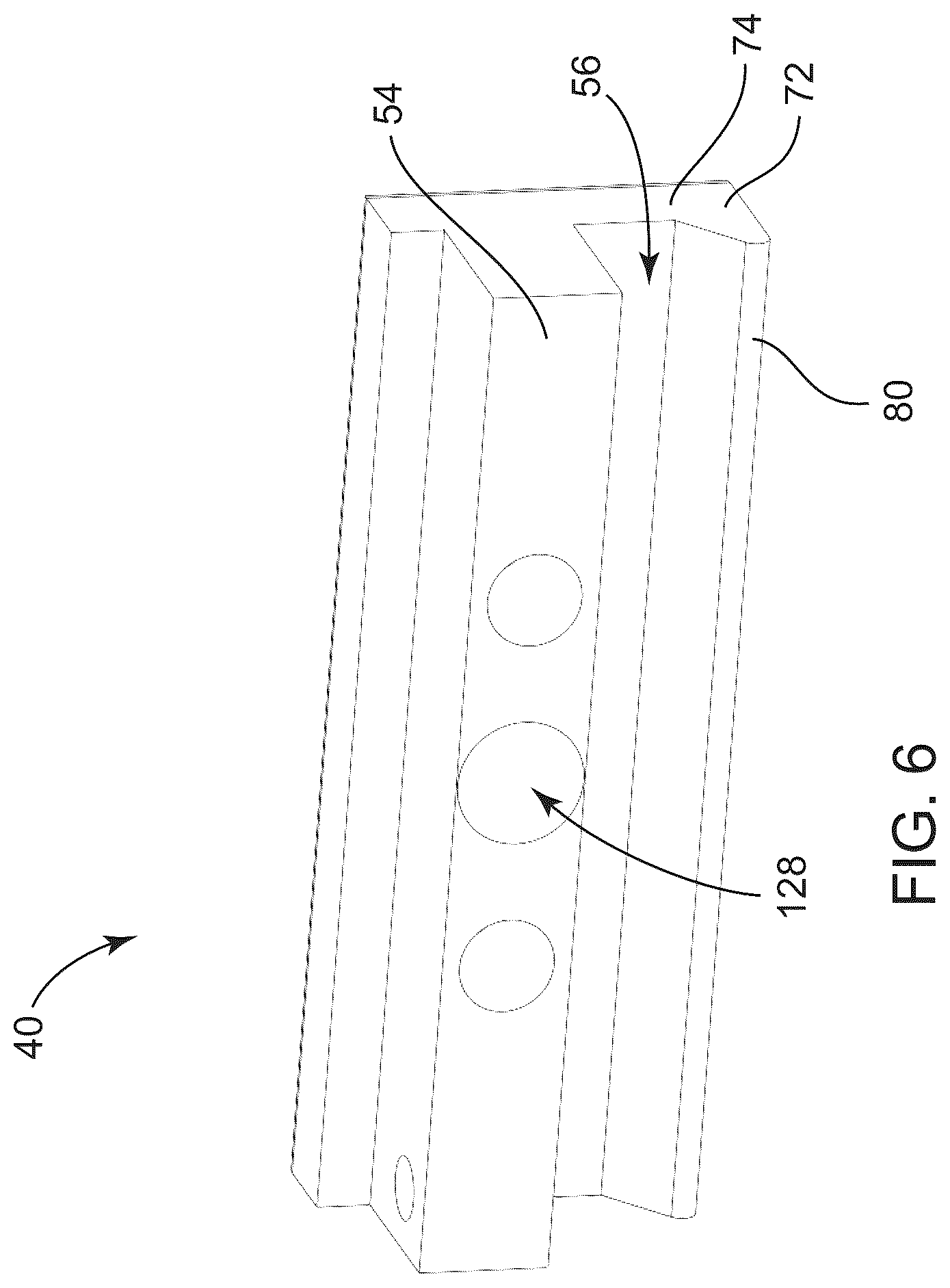 Patent US12097923 Figure 6 – Quick-release motorcycle accessory rack