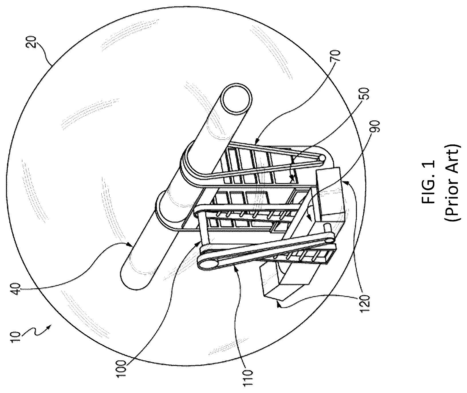 Patent US12097925 — Pendulum-driven unmanned vehicle — Figure 1