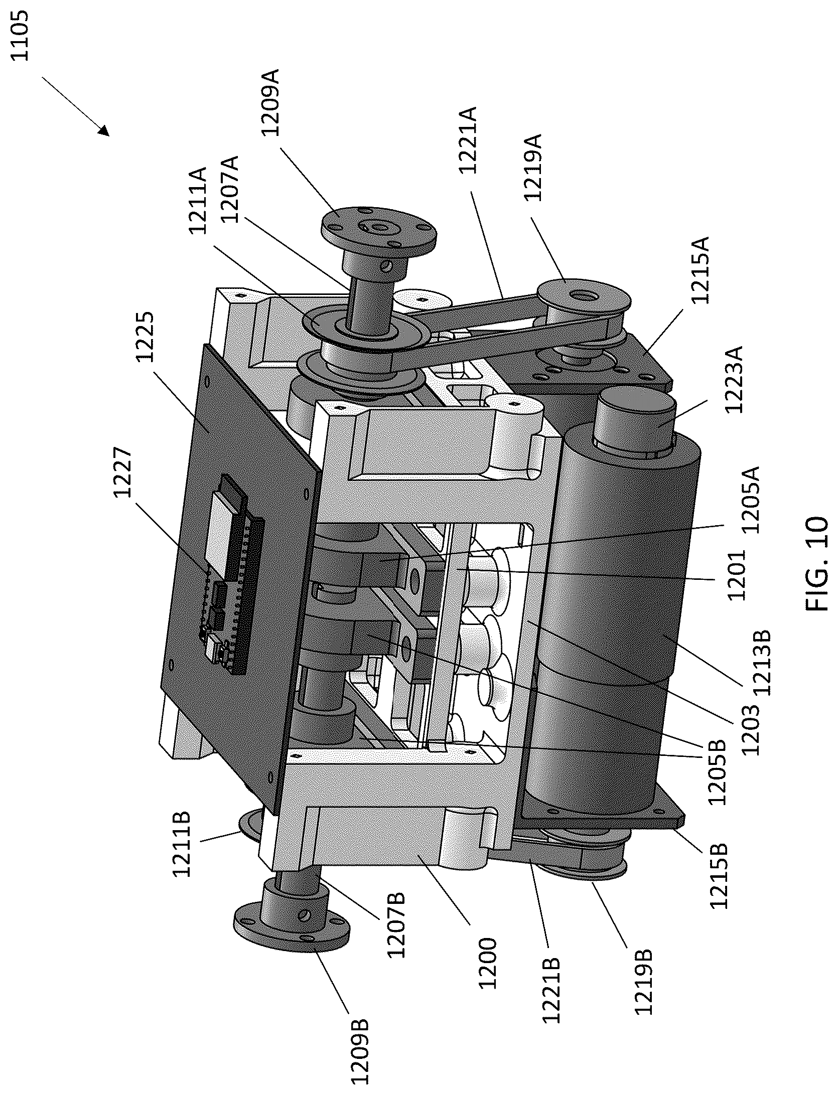 Patent US12097925 Figure 10 – Pendulum-driven unmanned vehicle