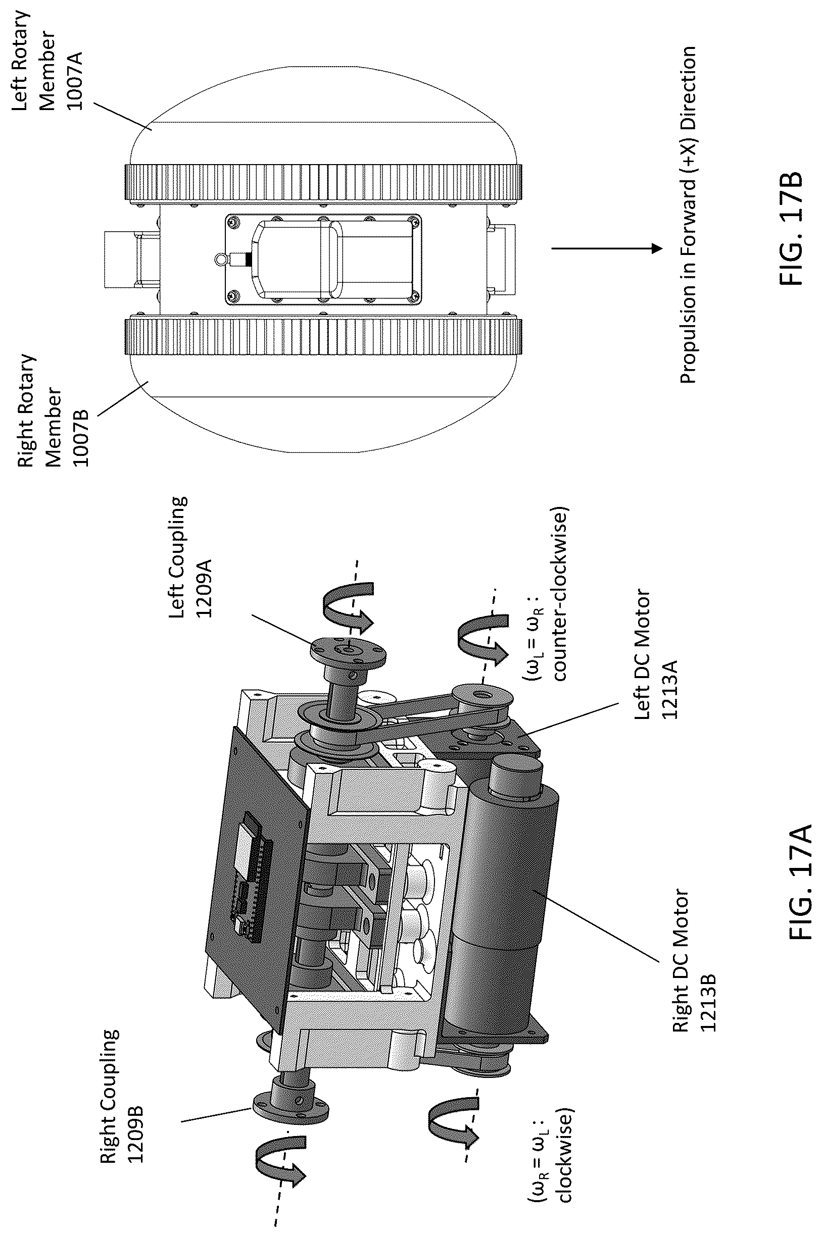 Patent US12097925 Figure 17 – Pendulum-driven unmanned vehicle