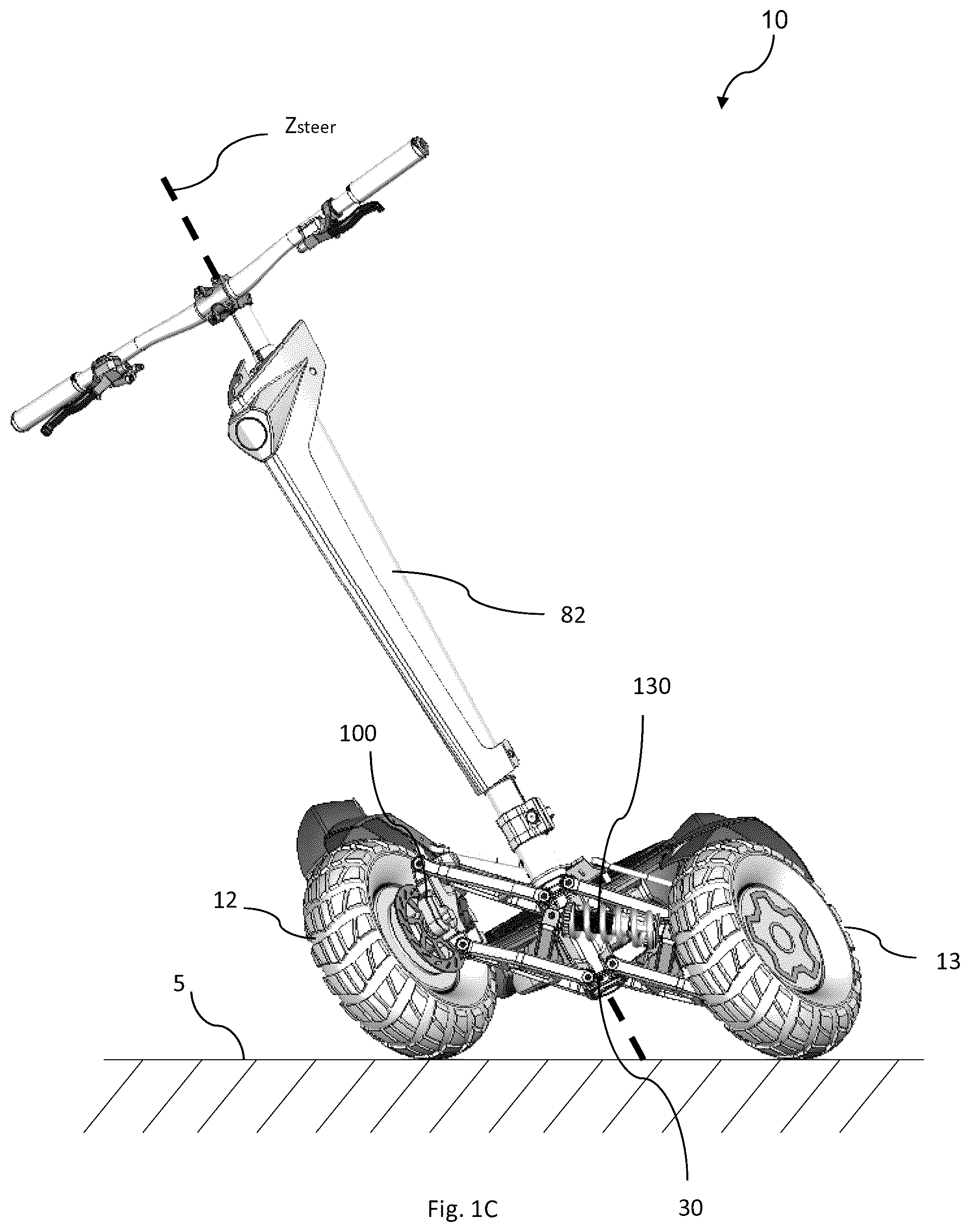 Patent US12097926 Figure 3 – Knuckle assembly for use with a wheel suspension system, a wheel suspension system and vehicle including the same