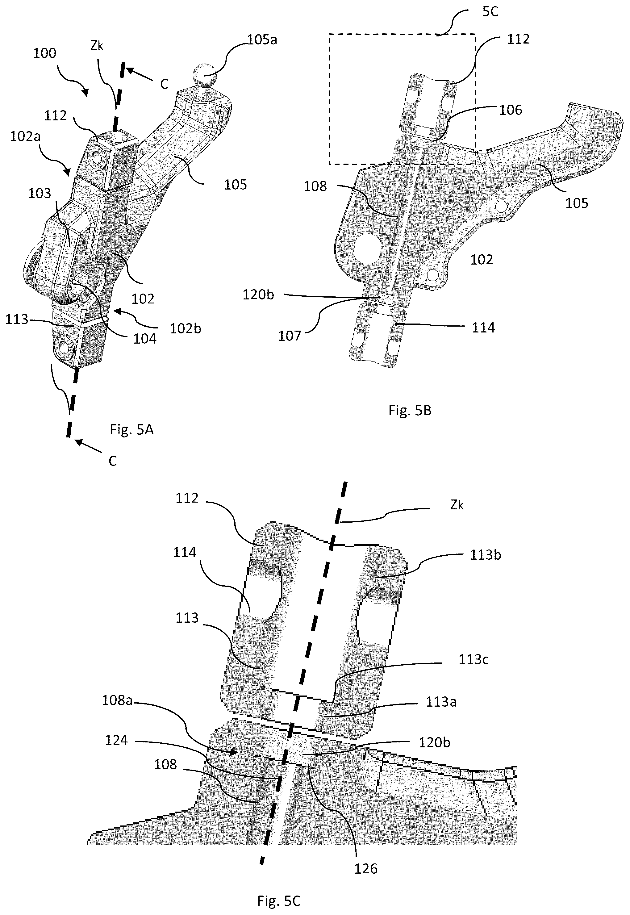 Patent US12097926 Figure 9 – Knuckle assembly for use with a wheel suspension system, a wheel suspension system and vehicle including the same