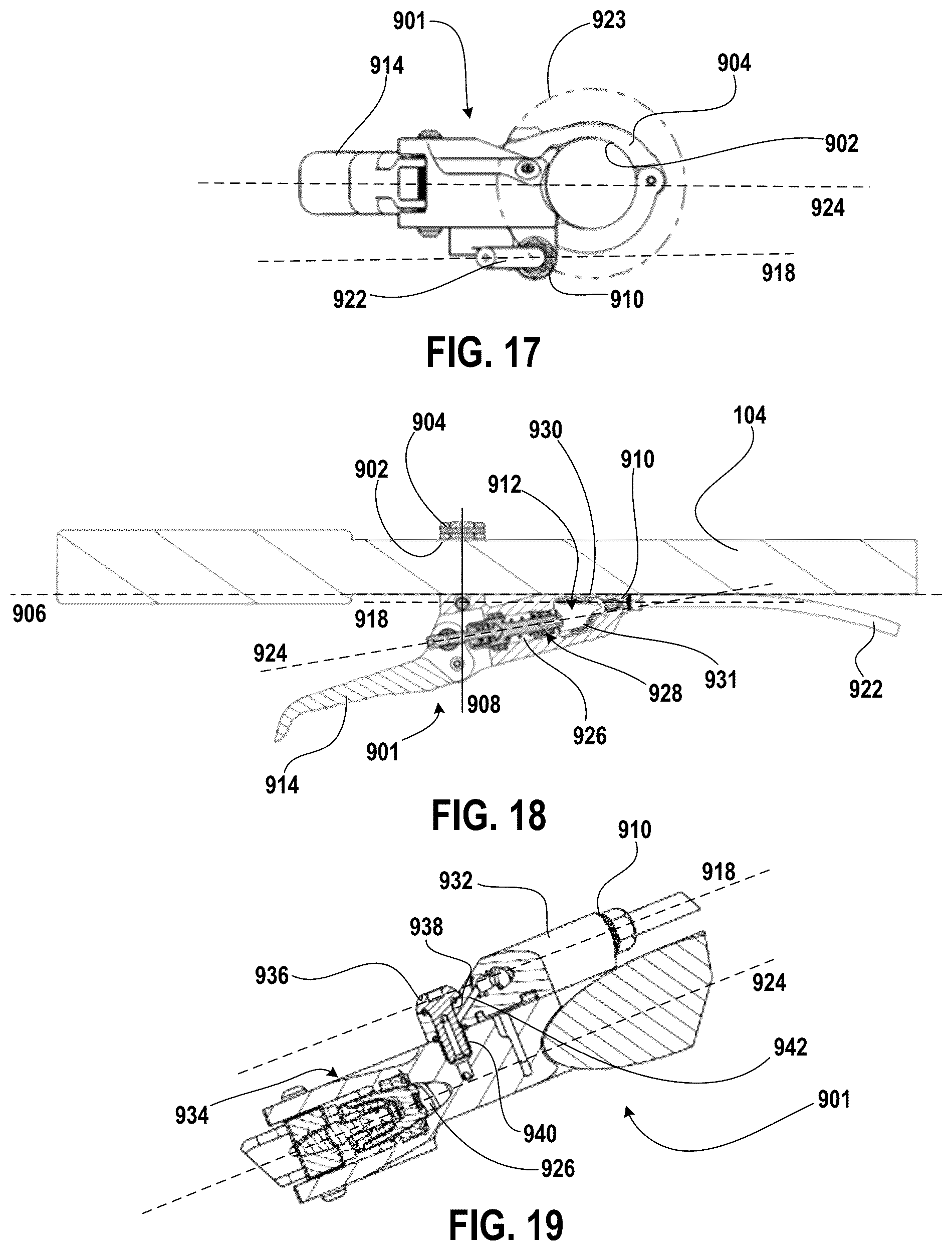 Patent US12097927 Figure 13 – Hydraulic brake control device with handlebar proximal hose attachment