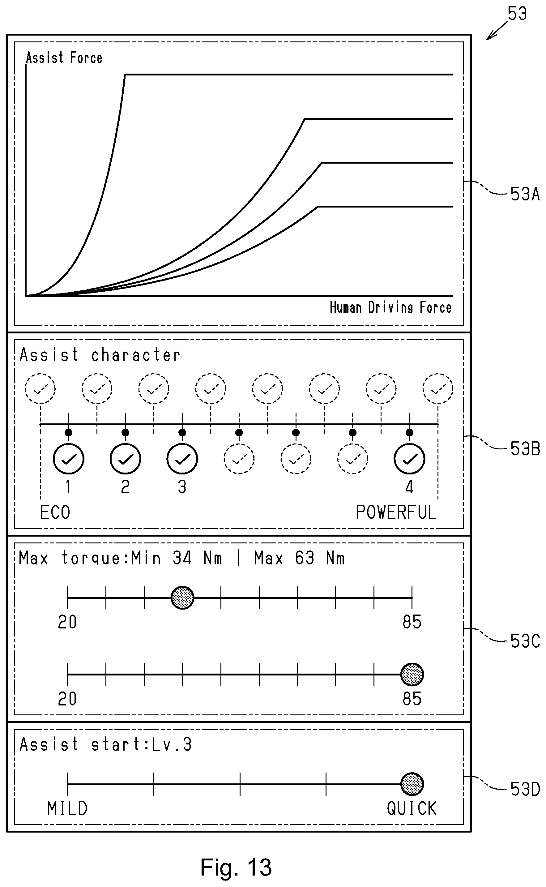 Patent US12097928 Figure 10 – Control device for human-powered vehicle, control system for human-powered vehicle, and method for setting control state of control device