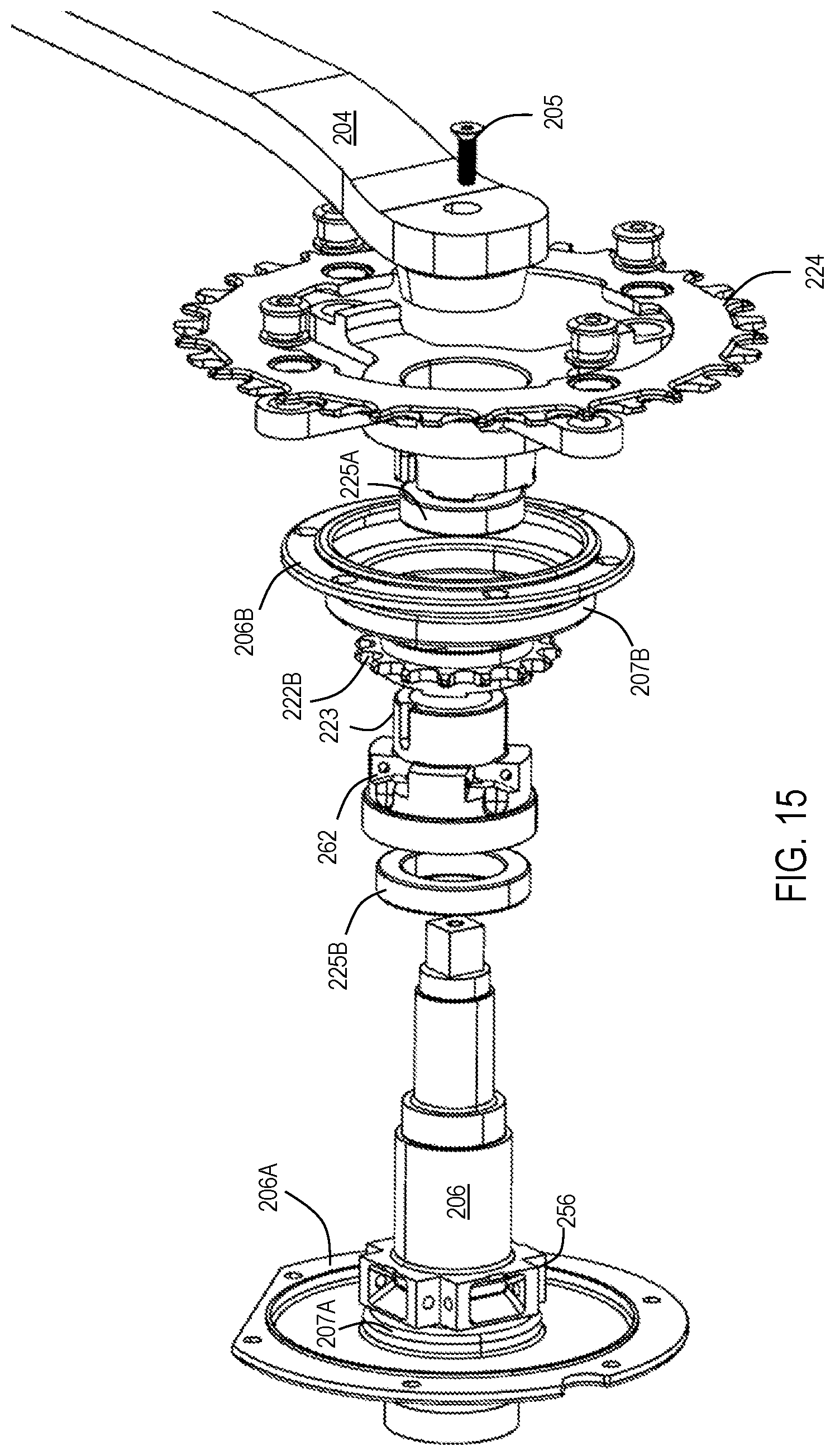 Patent US12097929 Figure 11 – Bicycle gearbox having segmented sprockets