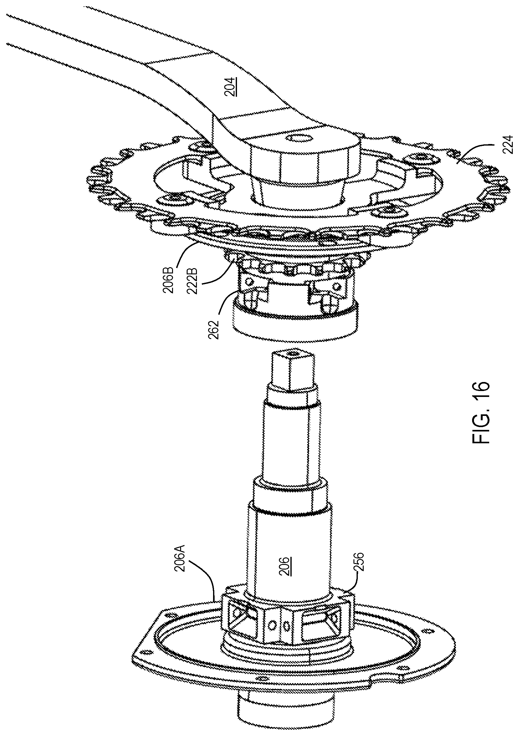 Patent US12097929 Figure 12 – Bicycle gearbox having segmented sprockets