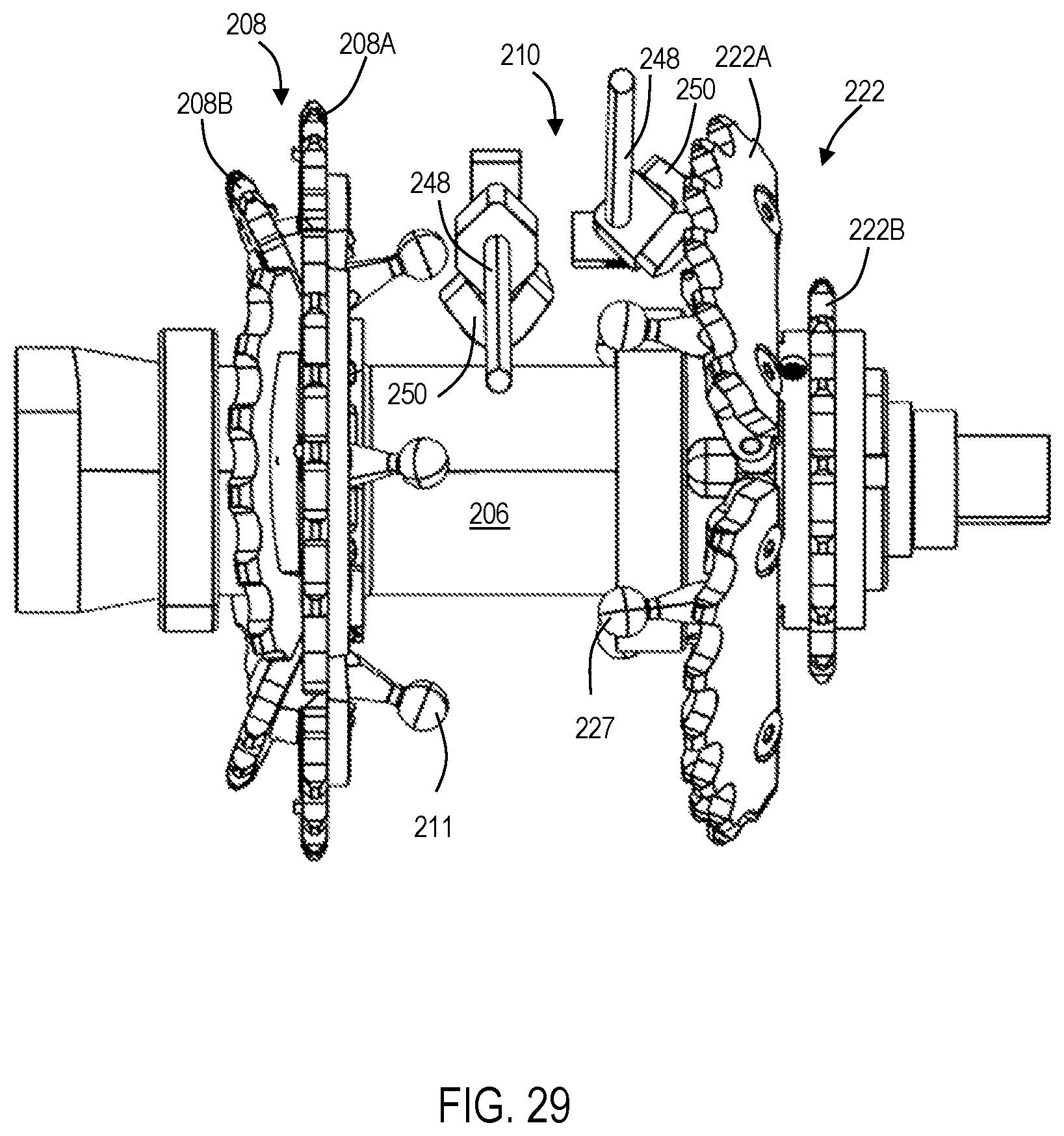 Patent US12097929 Figure 17 – Bicycle gearbox having segmented sprockets