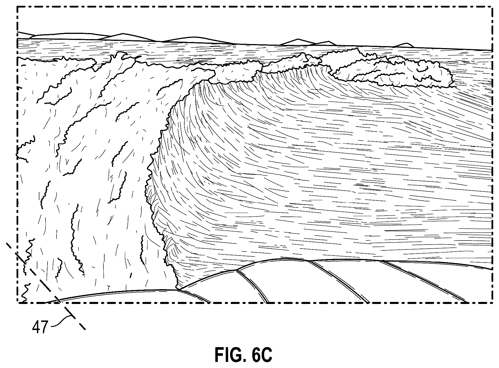 Patent US12097930 Figure 7 – Surf wake system for a watercraft