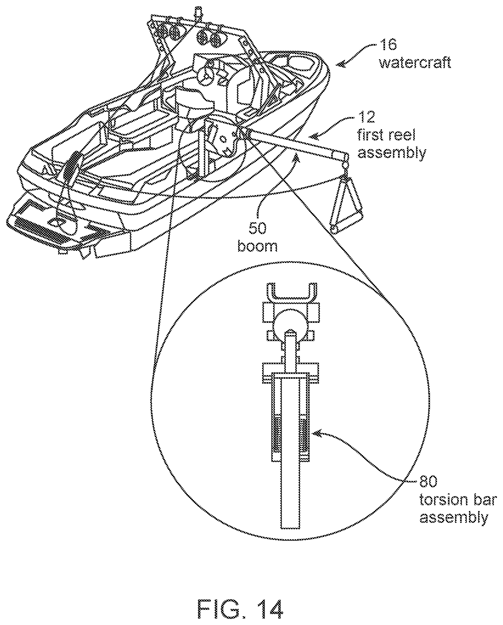 Patent US12097933 Figure 14 – Wakesurfing systems and methods