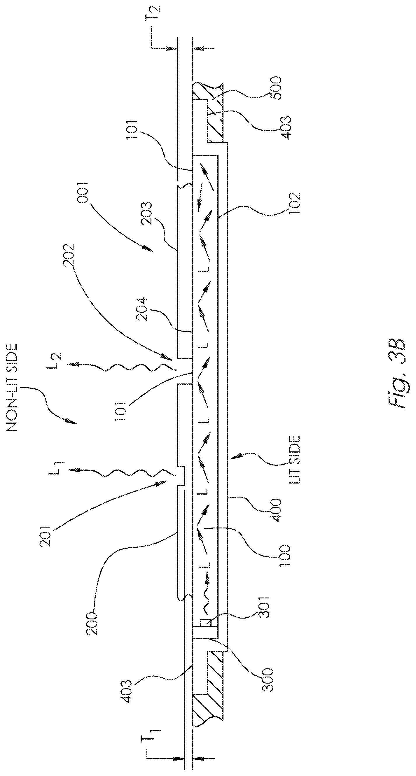 Patent US12097935 Figure 5 – Backlighted surface covering