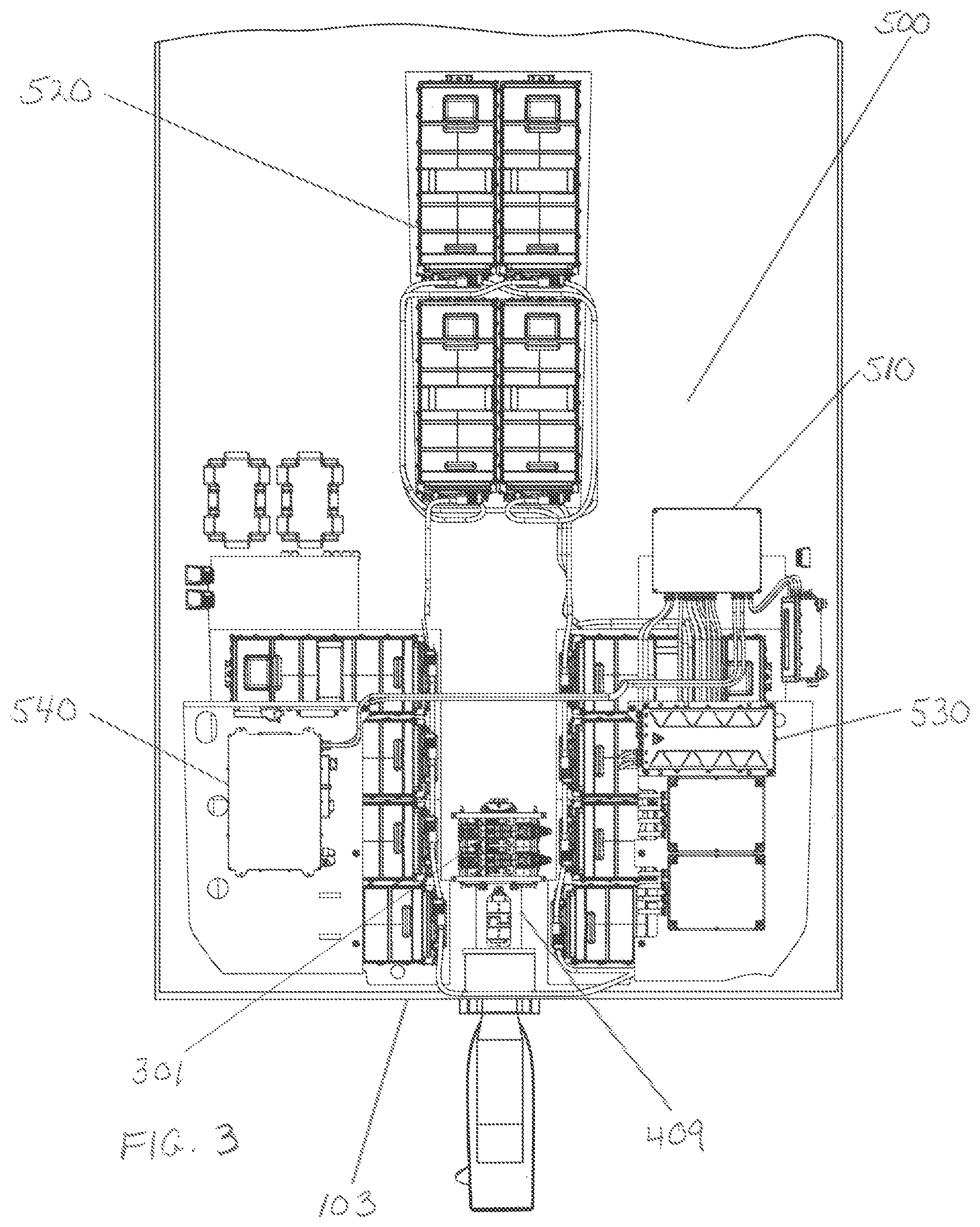 Patent US12097936 Figure 5 – Axial flux propulsion system for an electric boat