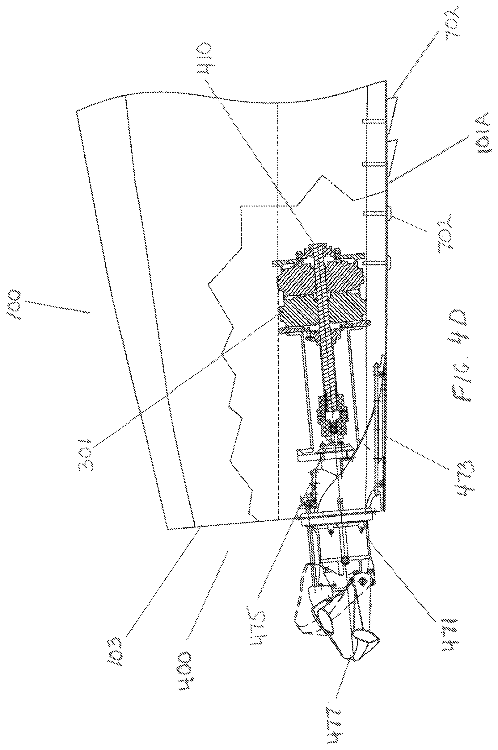 Patent US12097936 Figure 8 – Axial flux propulsion system for an electric boat
