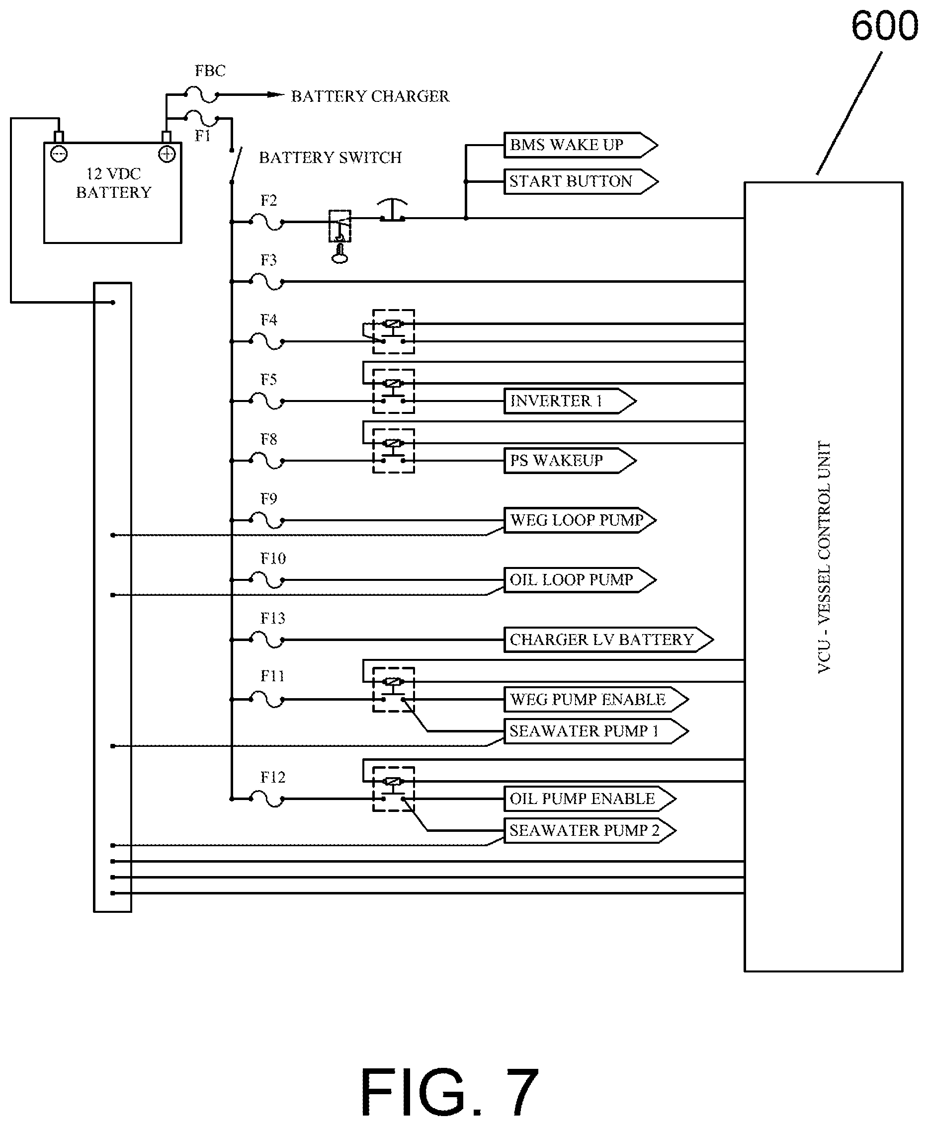 Patent US12097936 Figure 12 – Axial flux propulsion system for an electric boat