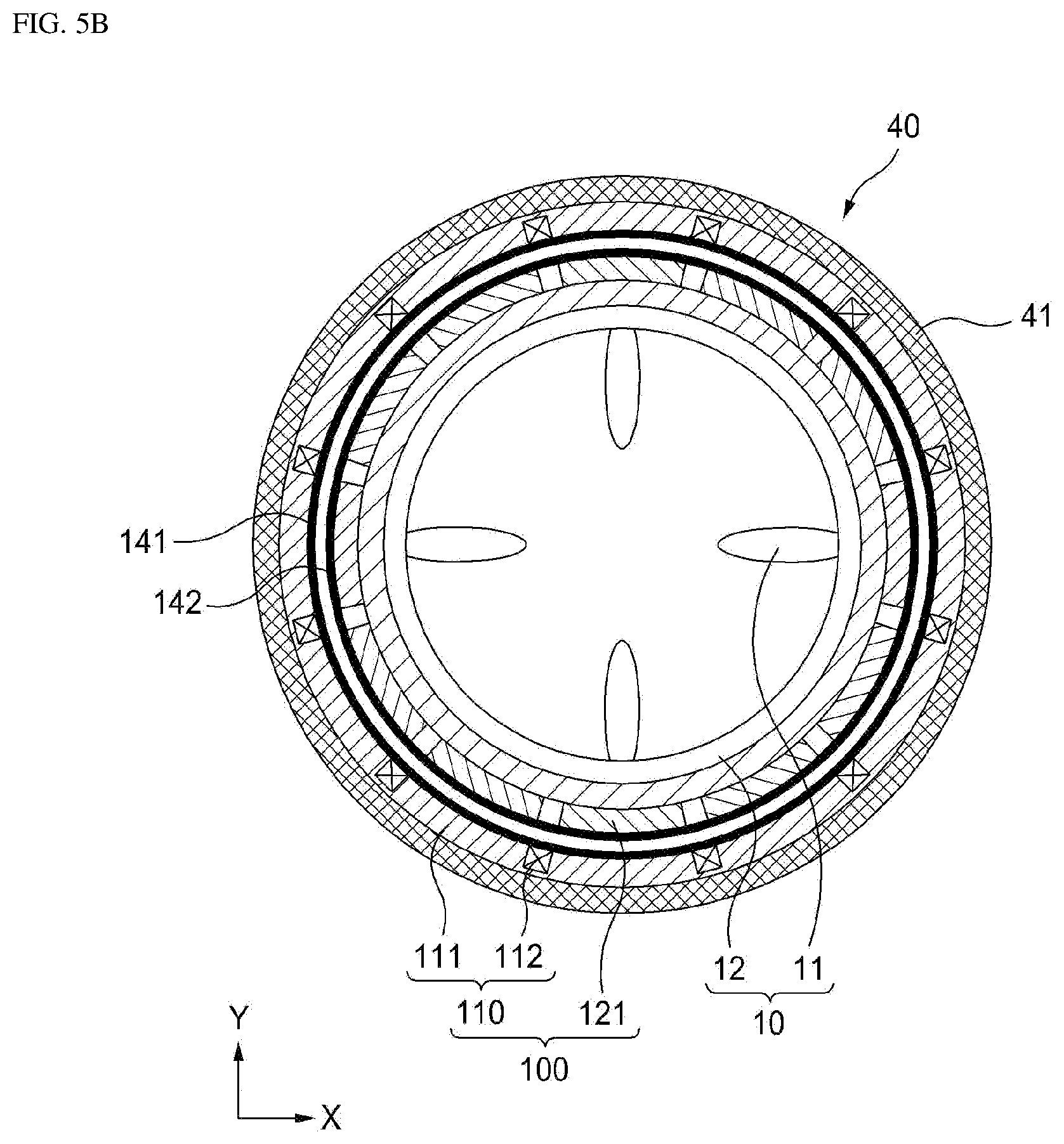 Patent US12097940 Figure 9 – High efficiency rotating equipment having contra-rotating propeller