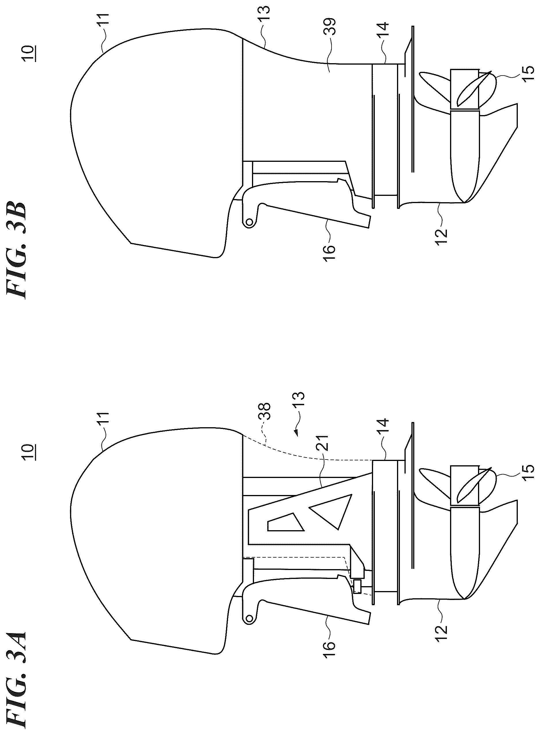 Patent US12097942 Figure 3 – Outboard motor, marine vessel, and marine propulsion device