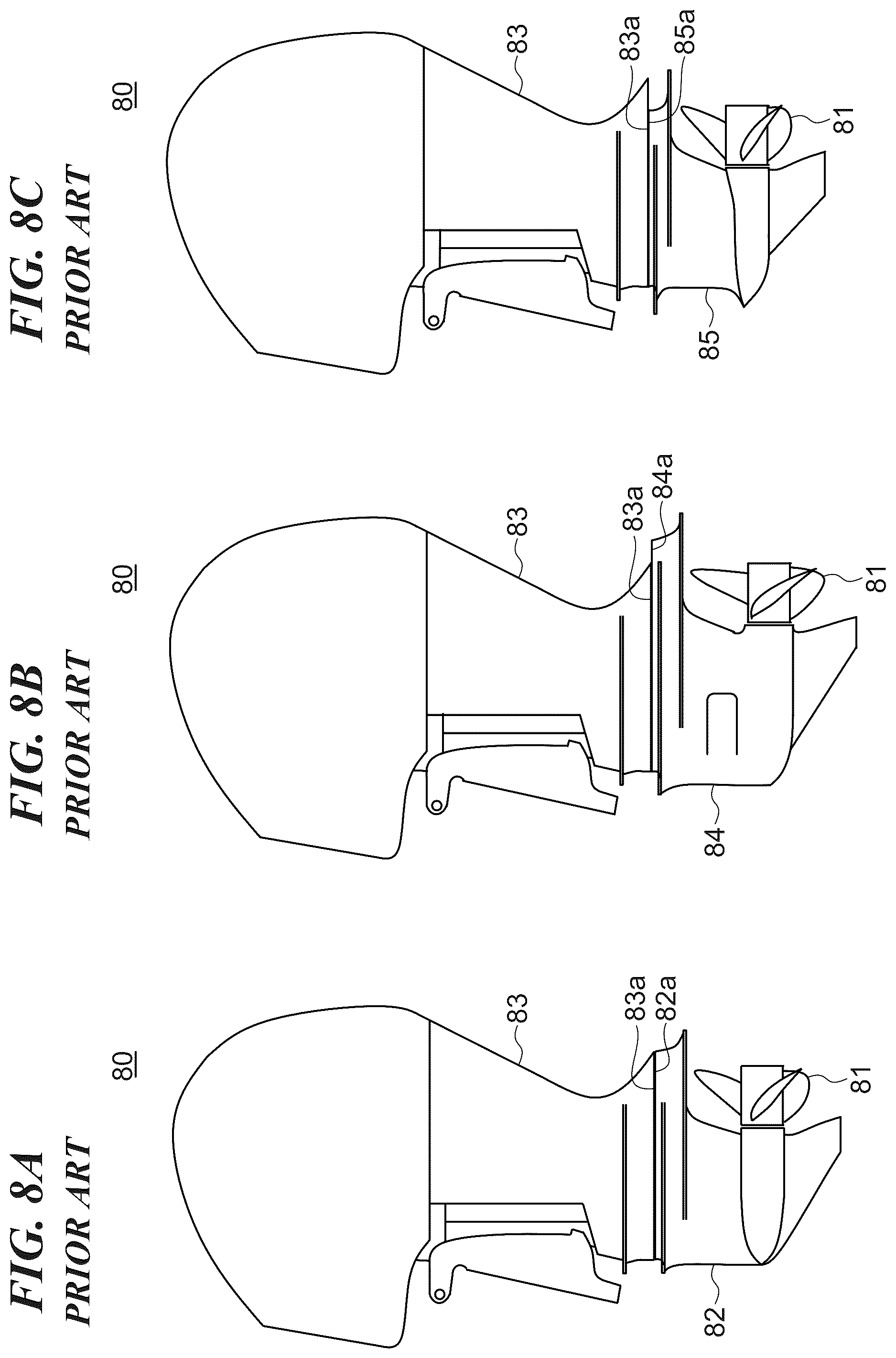 Patent US12097942 Figure 8 – Outboard motor, marine vessel, and marine propulsion device