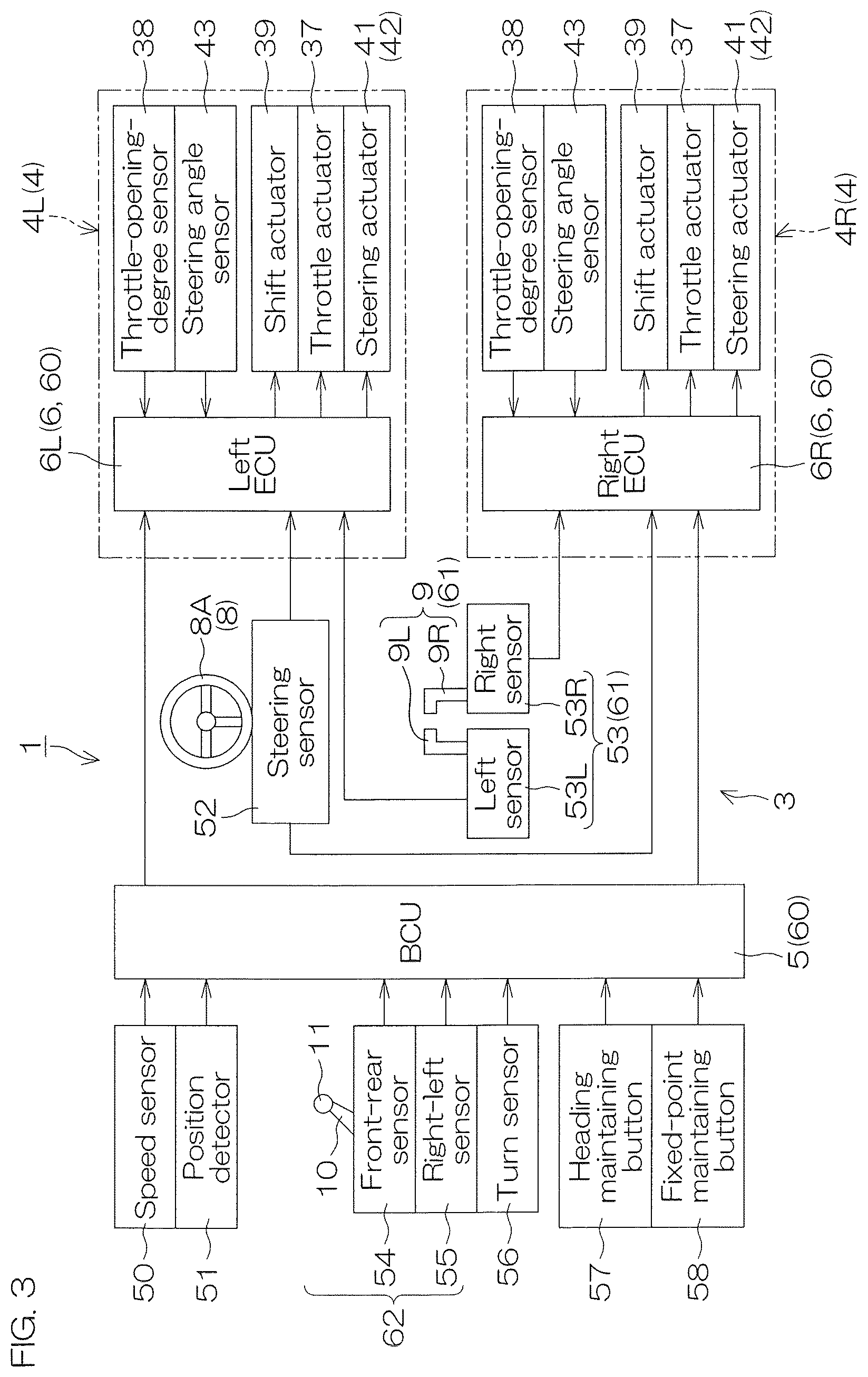 Patent US12097945 Figure 3 – Vessel operation system and vessel