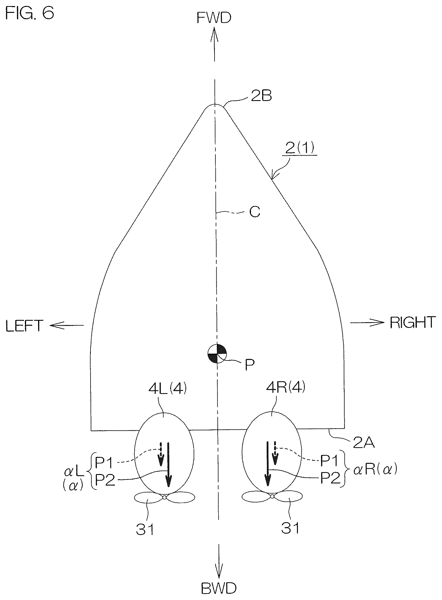 Patent US12097945 Figure 5 – Vessel operation system and vessel