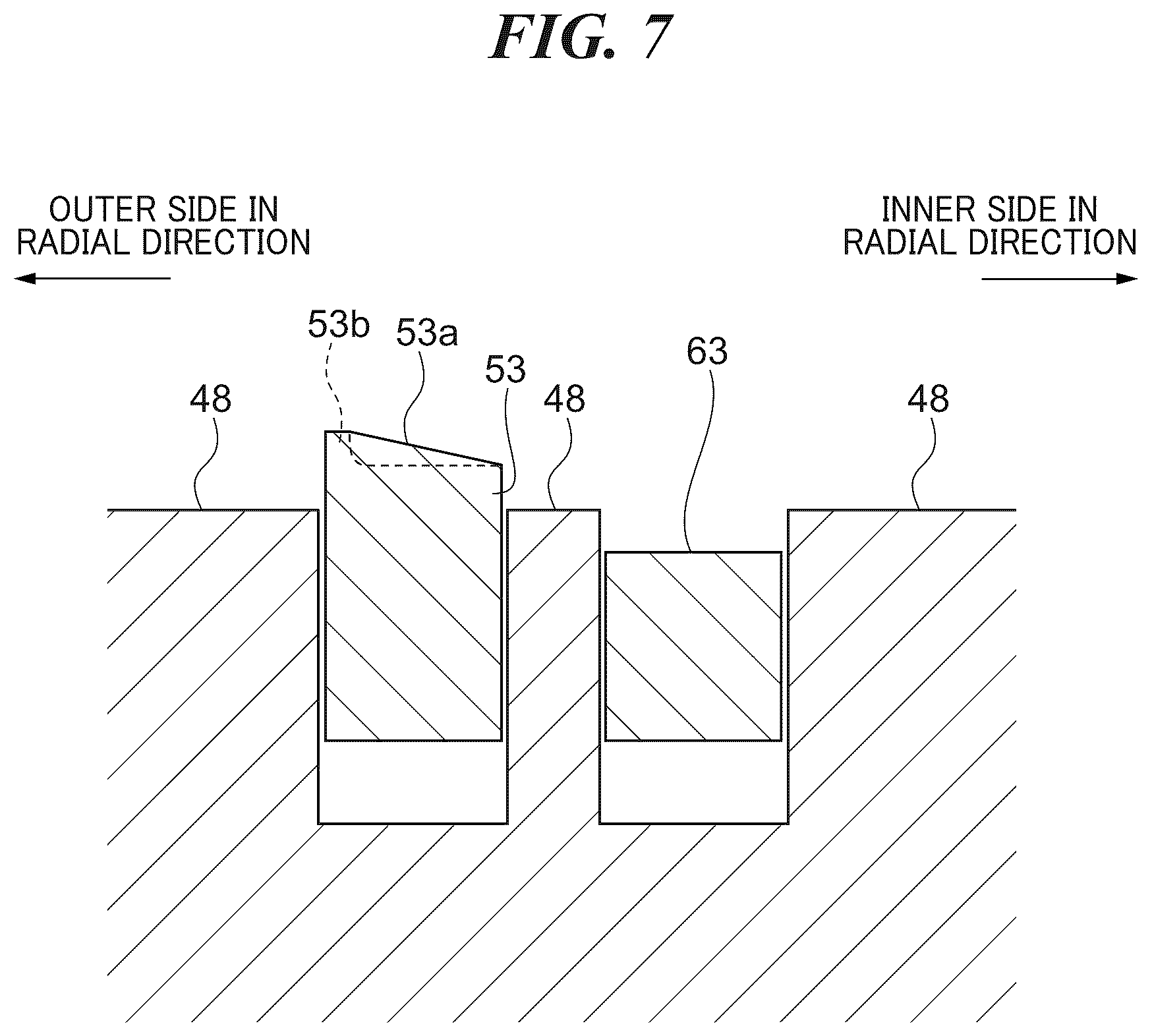 Patent US12097946 Figure 7 – Steering apparatus for marine vessel, and marine vessel