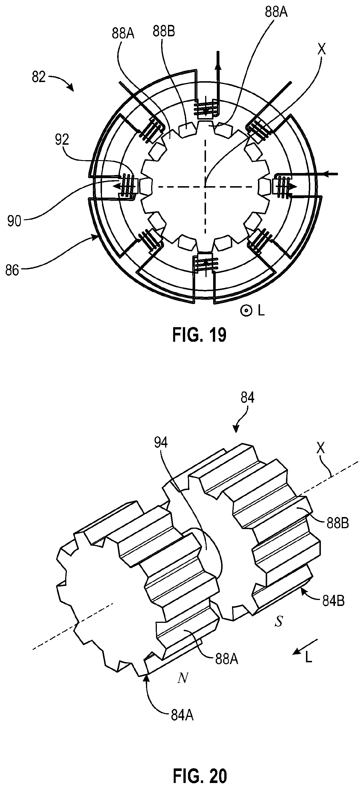 Patent US12097947 Figure 8 – Propulsion unit with foldable propeller blades and method for folding the blades