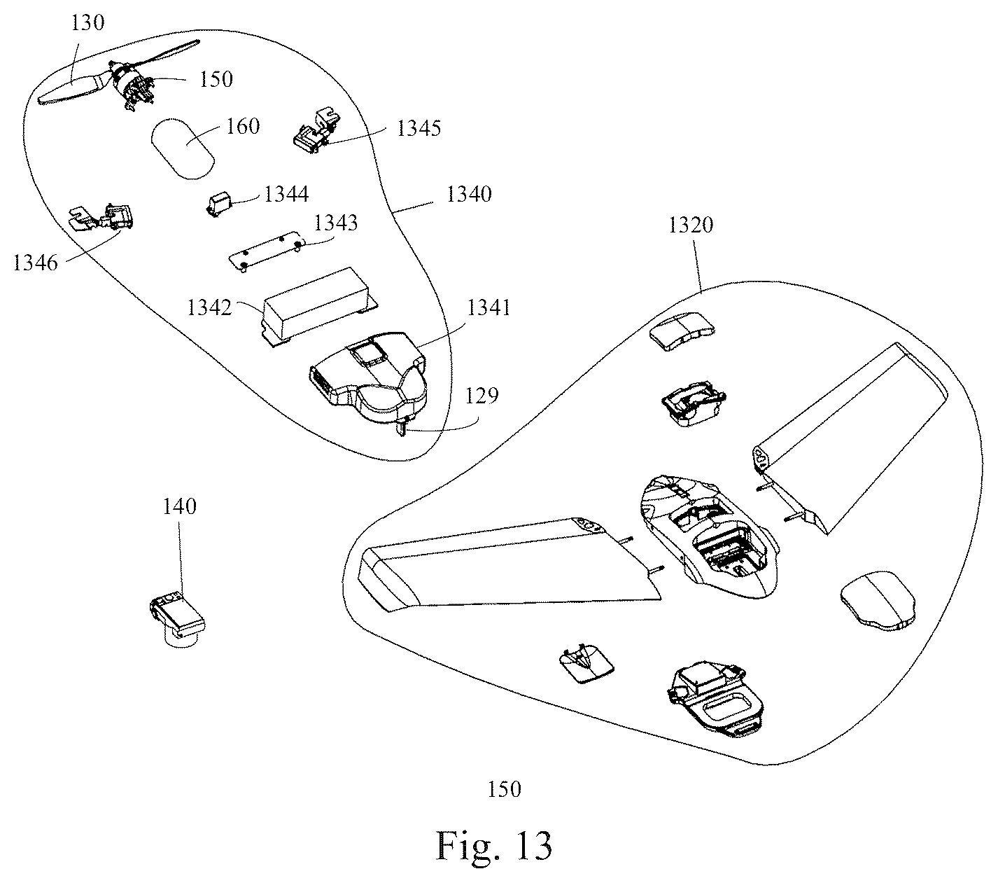 Patent US12097949 Figure 15 – Methods and unmanned aerial vehicles for longer duration flights