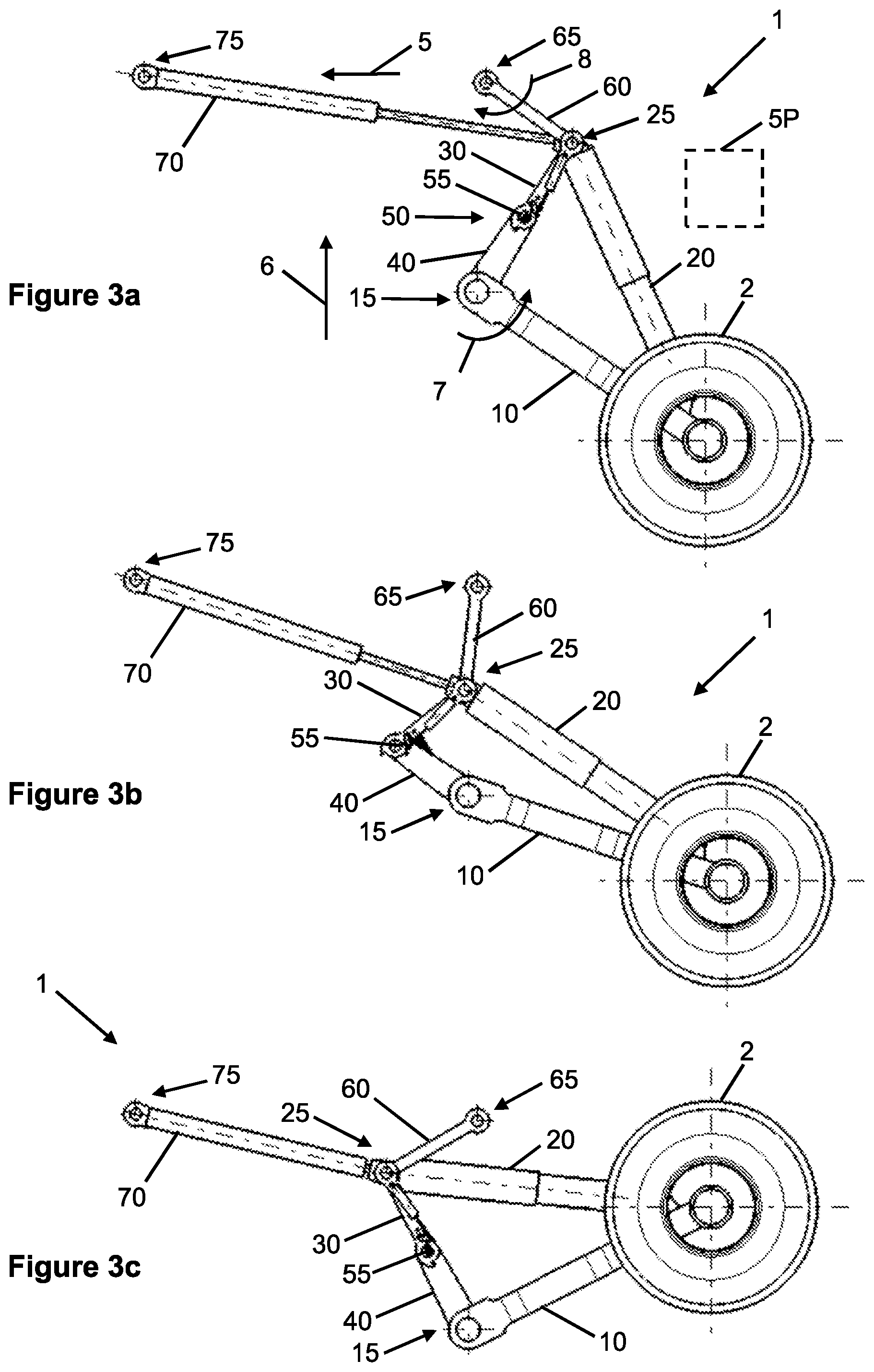 Patent US12097951 Figure 4 – Landing gear assembly