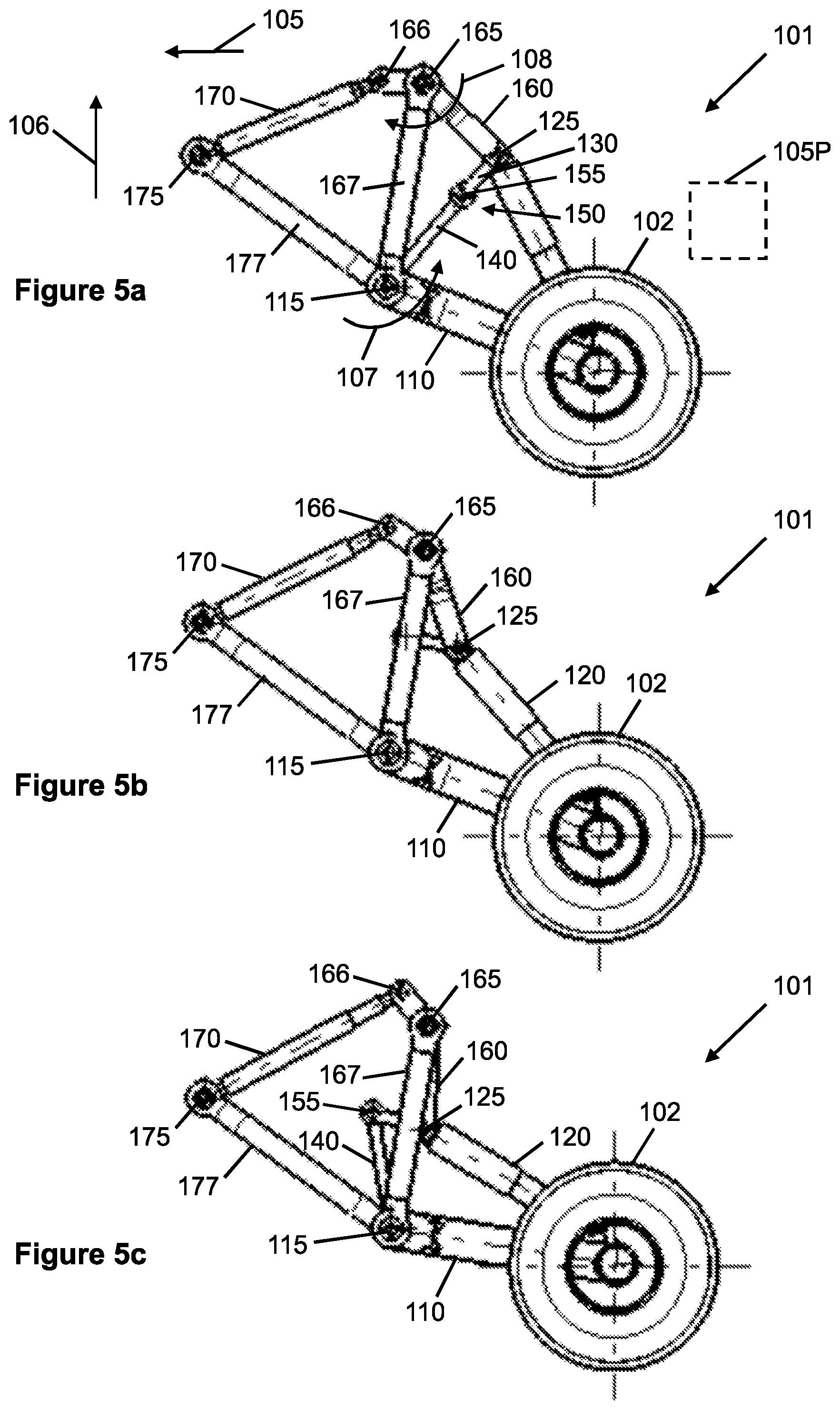 Patent US12097951 Figure 6 – Landing gear assembly