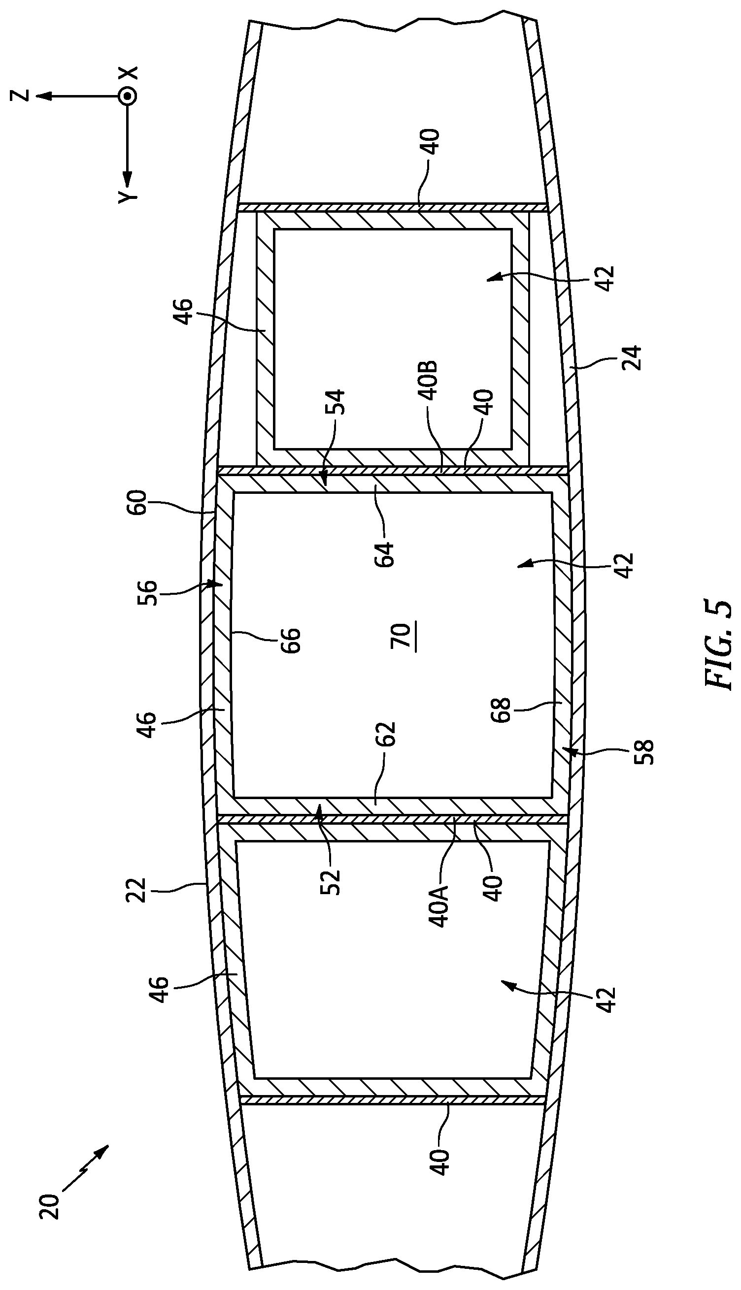 Patent US12097952 Figure 3 – Composite structure and method for forming same