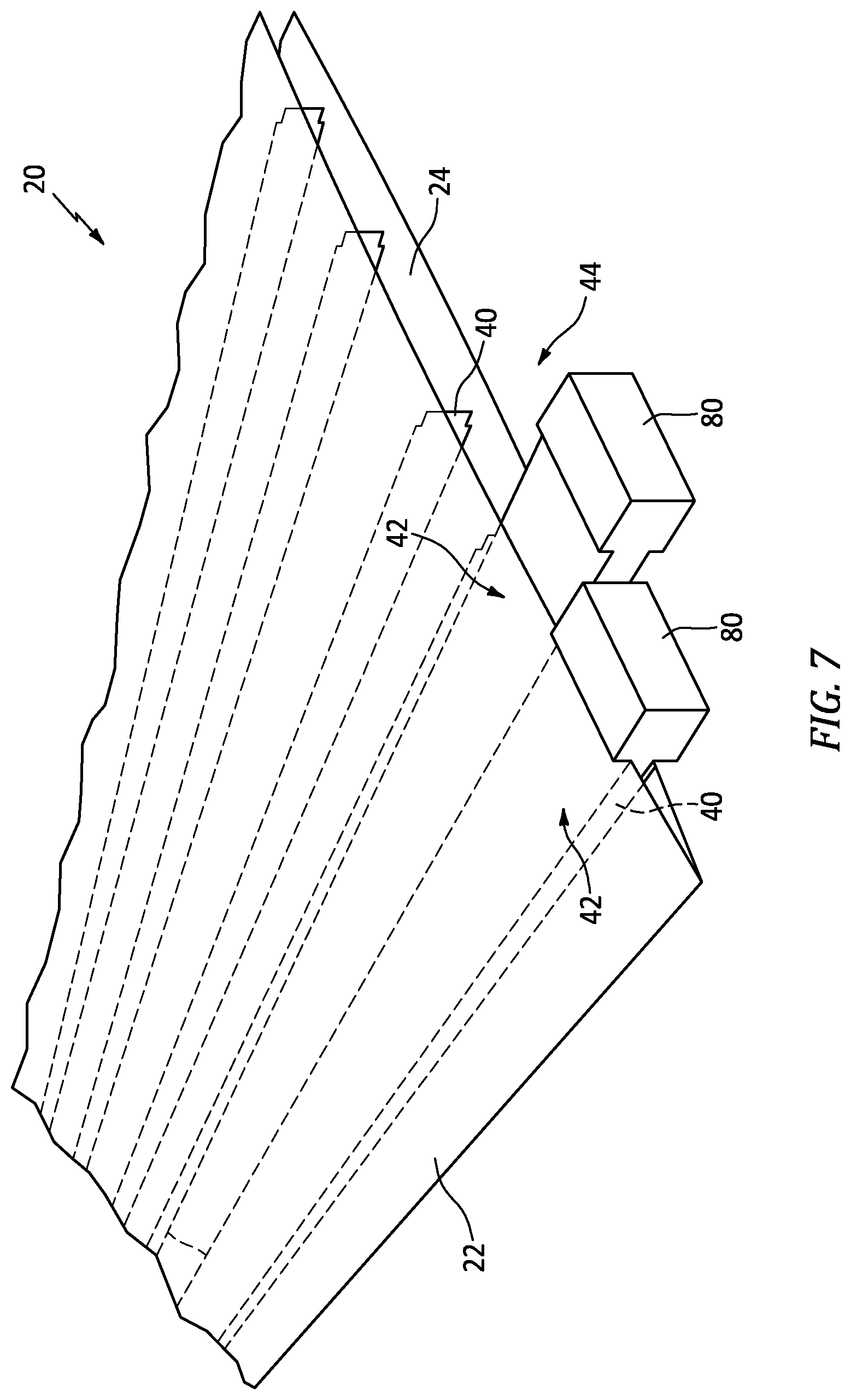Patent US12097952 Figure 5 – Composite structure and method for forming same
