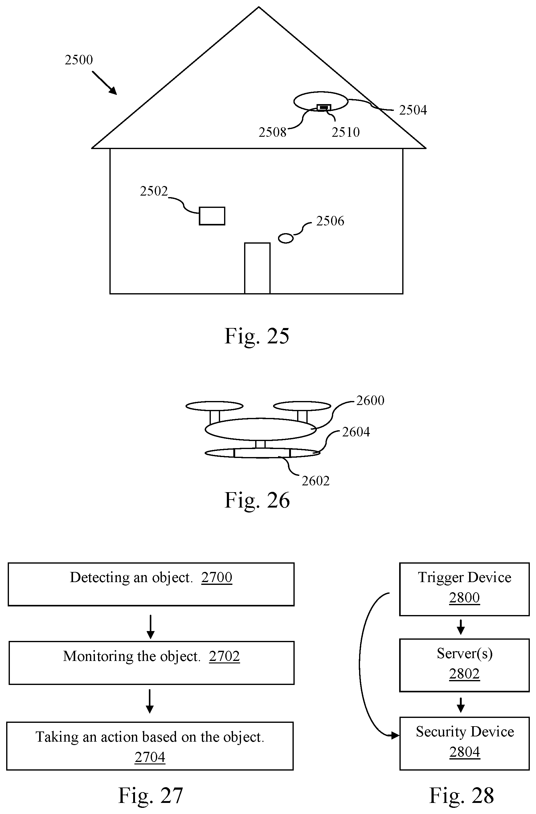Patent US12097955 Figure 13 – Drone device security system for protecting a package