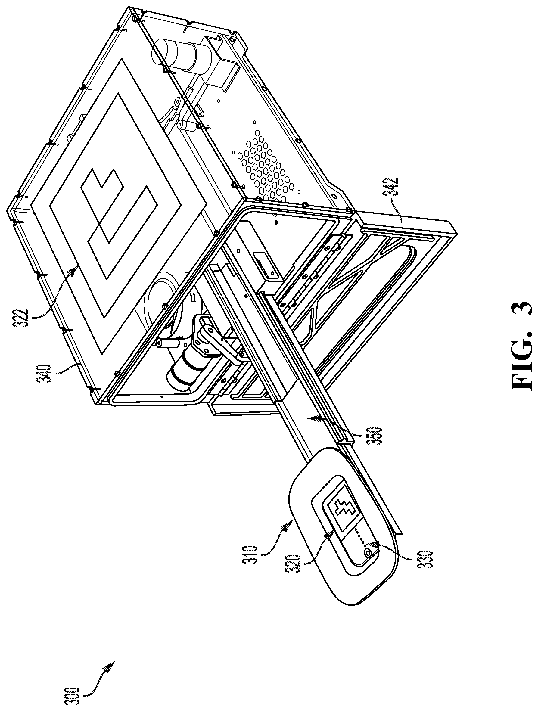 Patent US12097957 Figure 5 – Structure scan using unmanned aerial vehicle