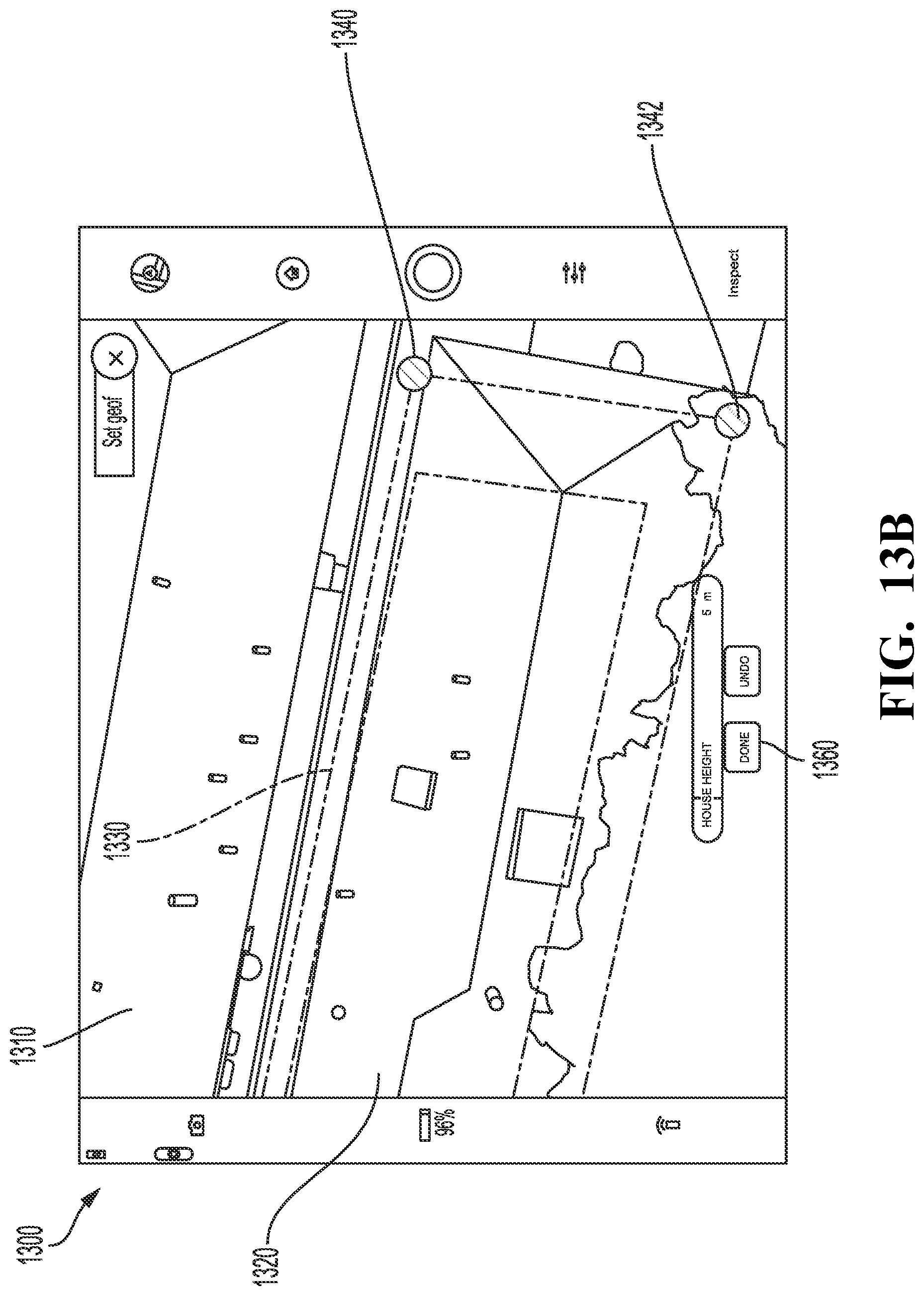 Patent US12097957 Figure 17 – Structure scan using unmanned aerial vehicle