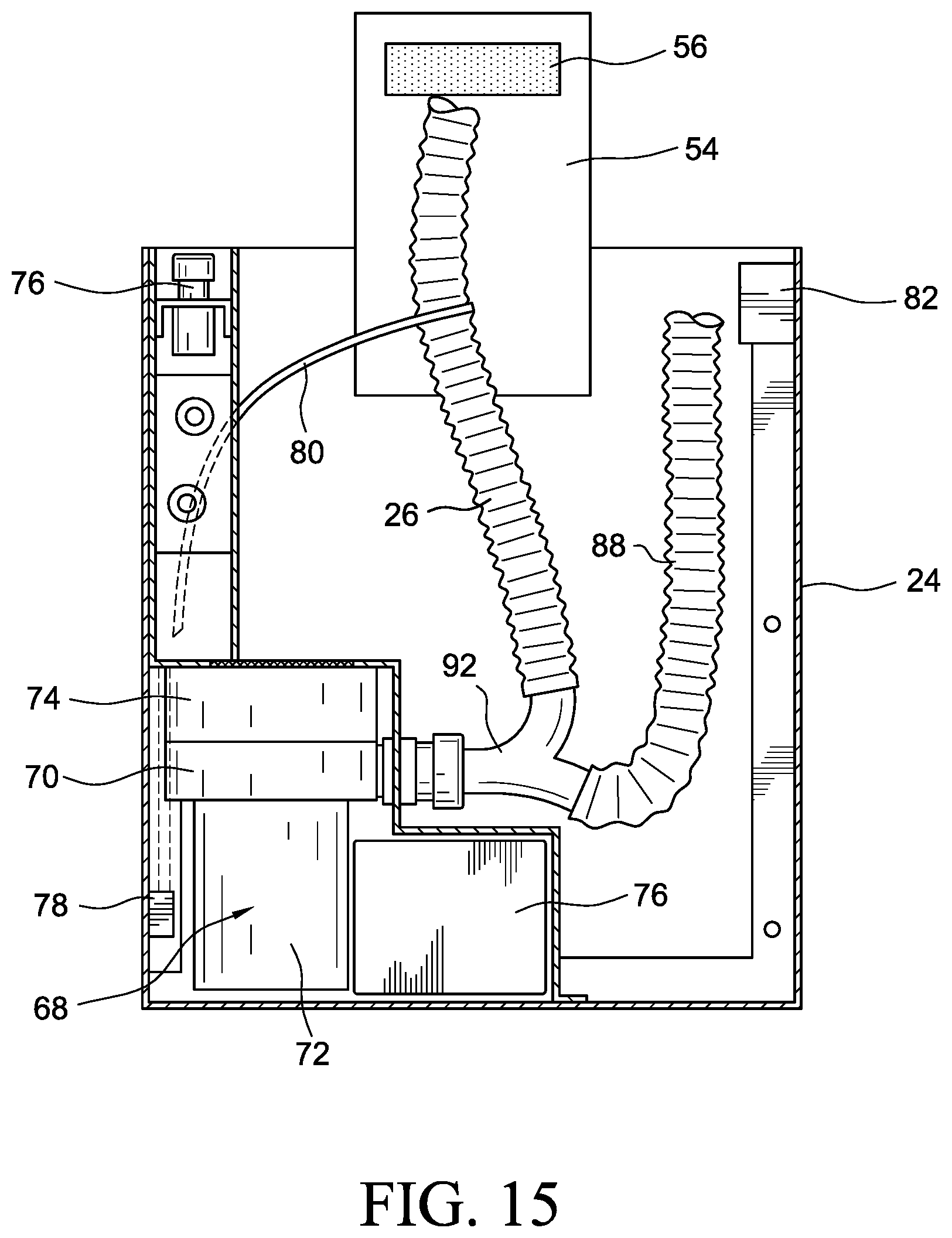 Patent US12097964 Figure 10 – Emergency vision system with fixed and hand-held enclosures