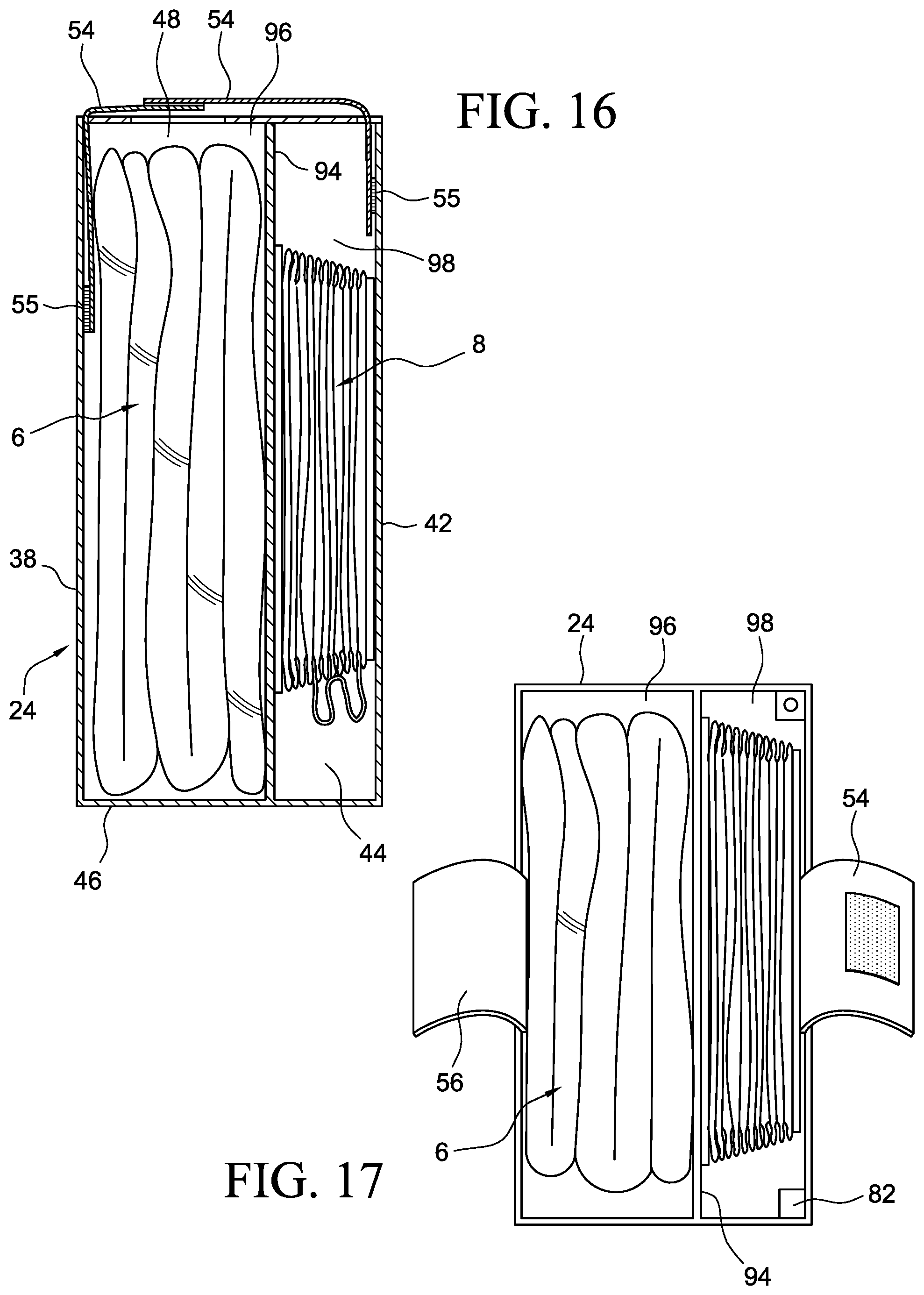 Patent US12097964 Figure 11 – Emergency vision system with fixed and hand-held enclosures