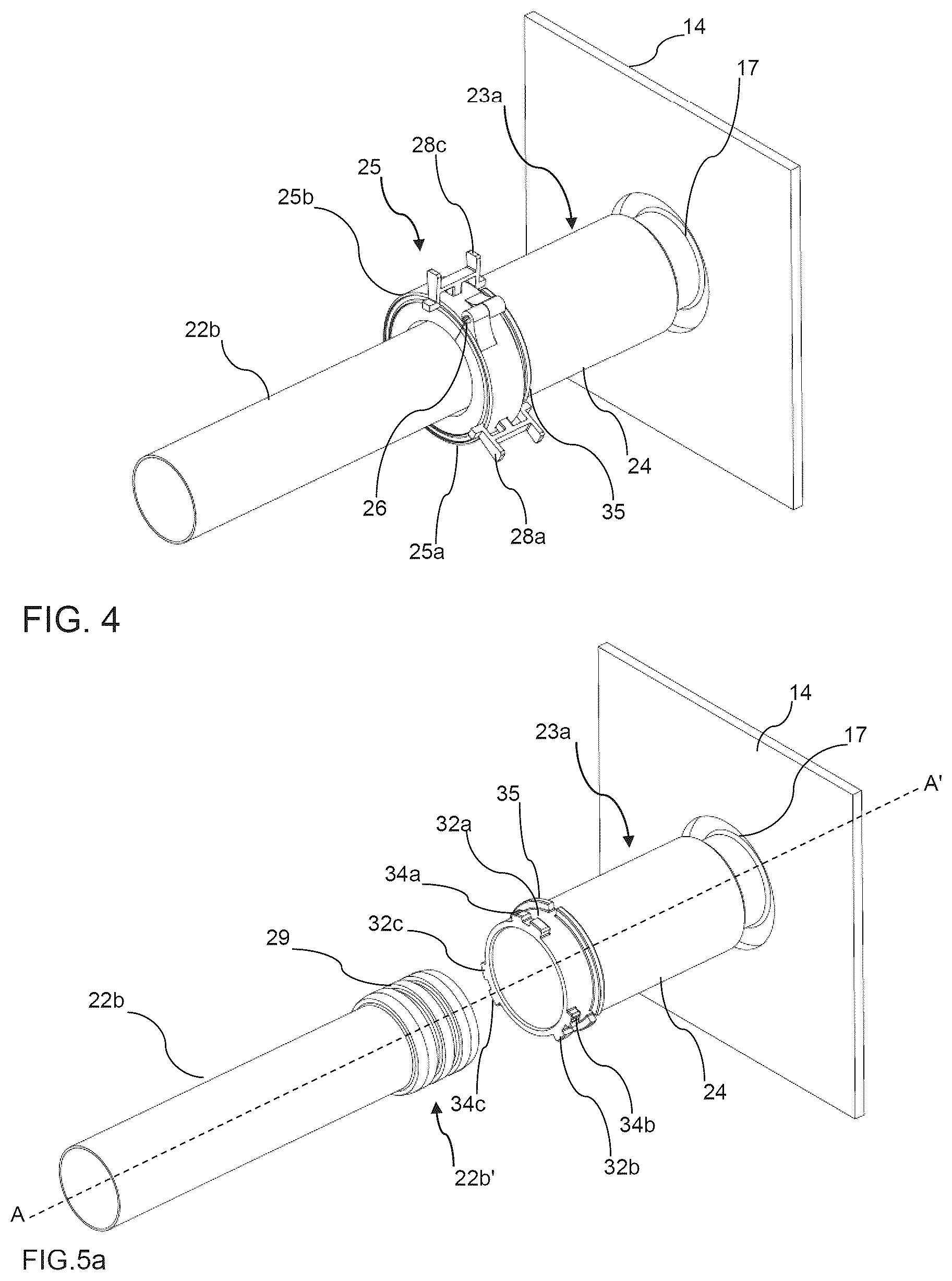Patent US12097966 Figure 3 – Fuel pipe assembly