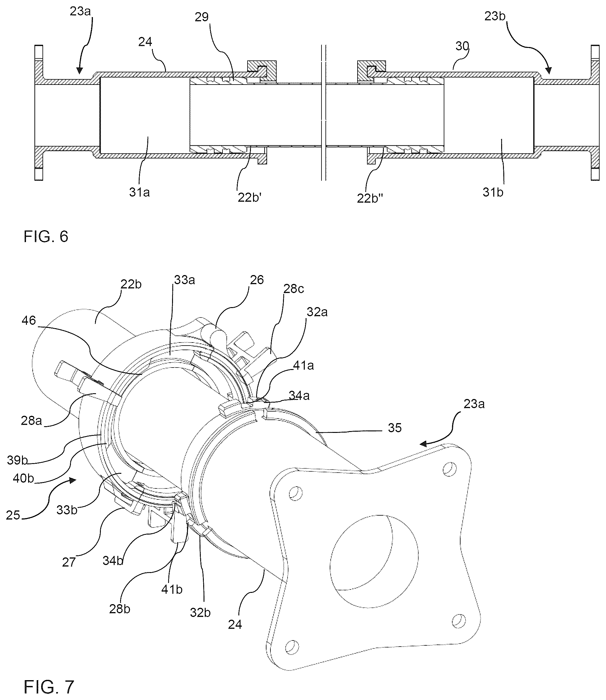 Patent US12097966 Figure 6 – Fuel pipe assembly