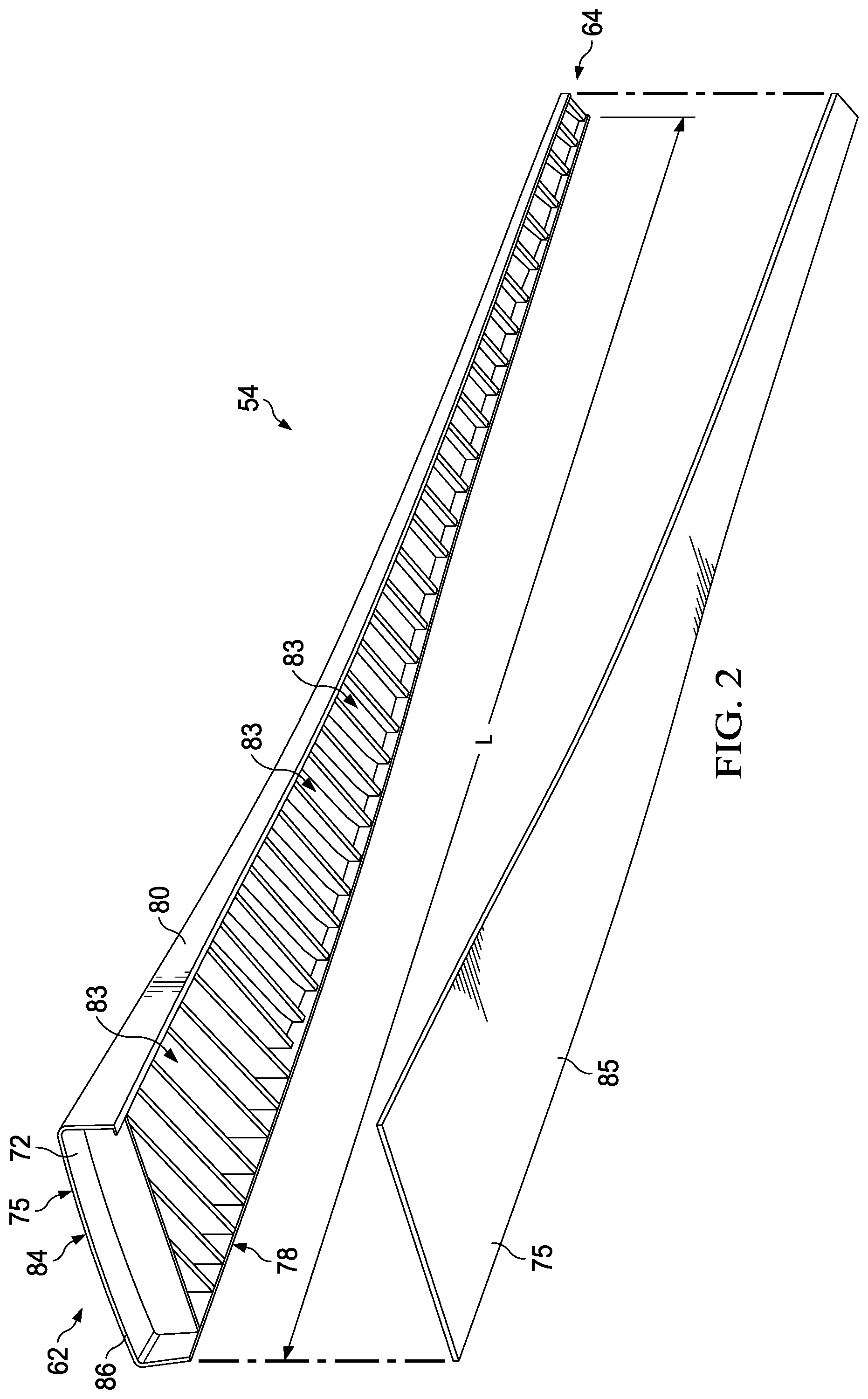 Patent US12097973 Figure 2 – Composite wing panels and fabrication method
