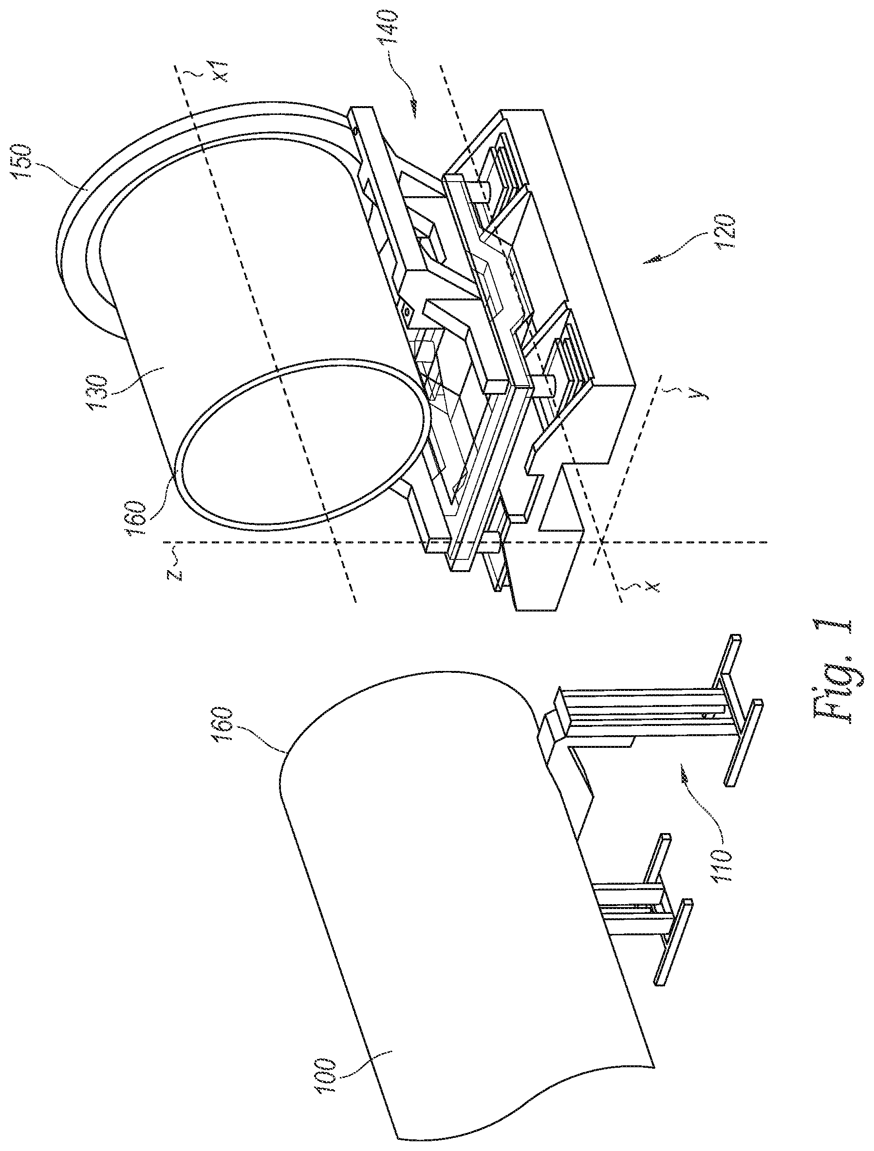 Patent US12097976 Figure 1 – Horizontal integration tooling for launch vehicles, and associated systems and methods