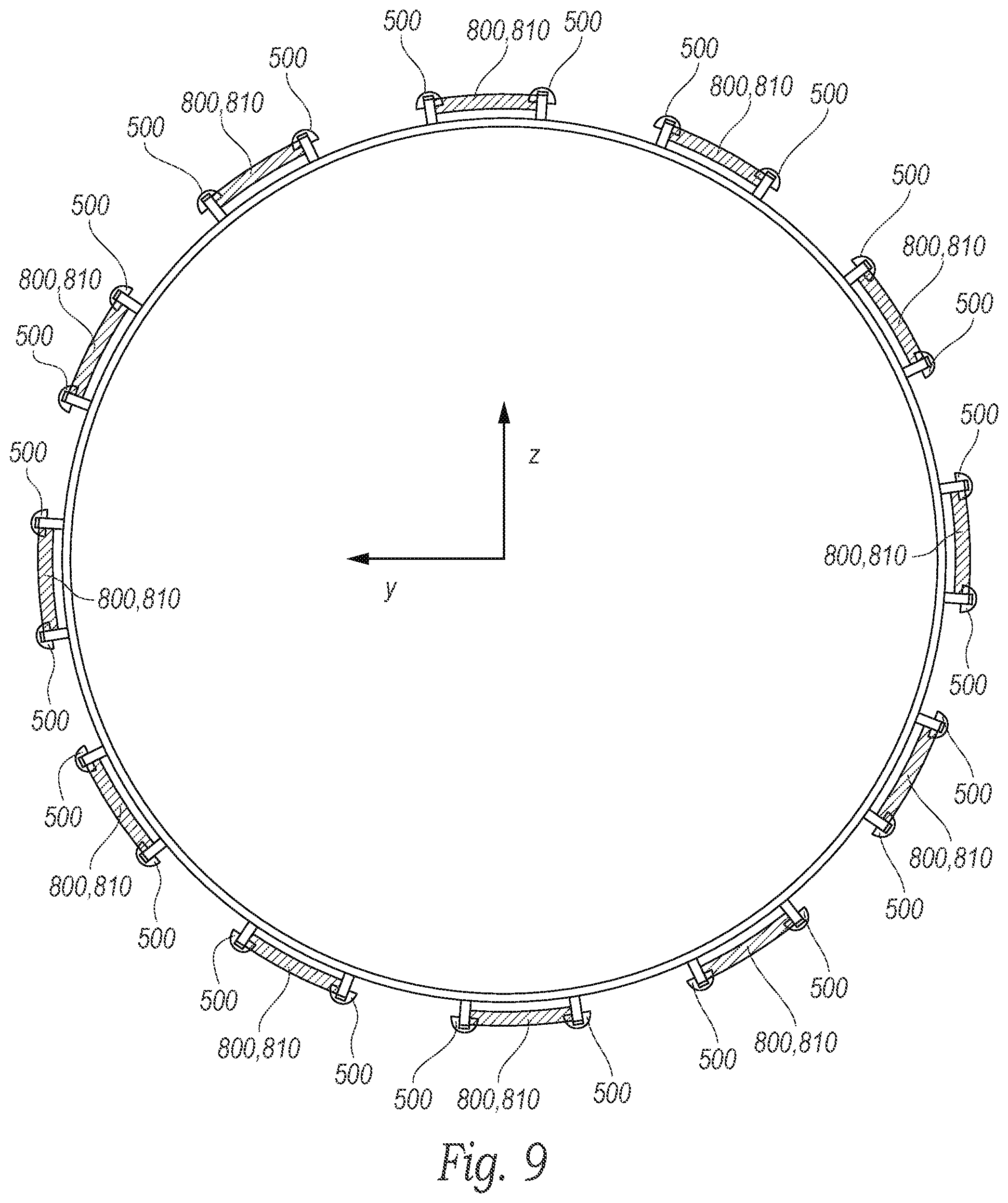 Patent US12097976 Figure 7 – Horizontal integration tooling for launch vehicles, and associated systems and methods