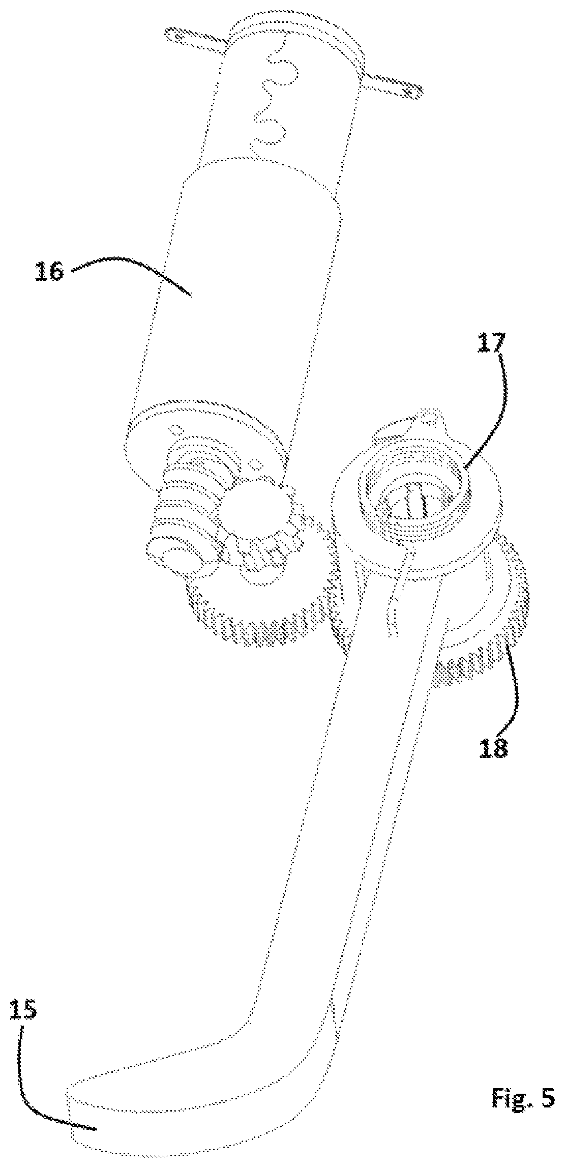 Patent US12097978 Figure 10 – Docking structure for satellite docking including a parallel manipulator with a telescopic capturing pincher and a plurality of motorized clamps