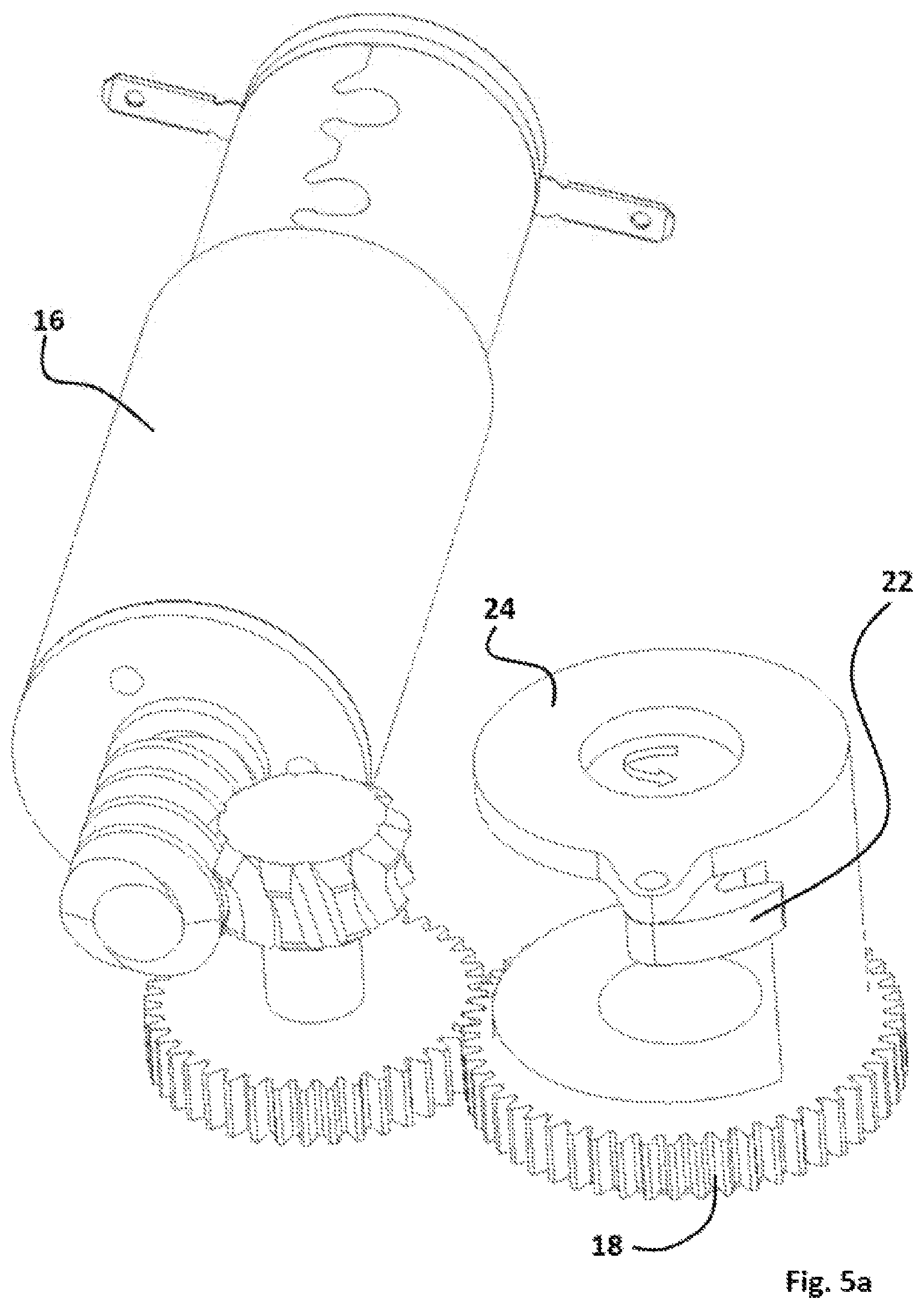 Patent US12097978 Figure 11 – Docking structure for satellite docking including a parallel manipulator with a telescopic capturing pincher and a plurality of motorized clamps