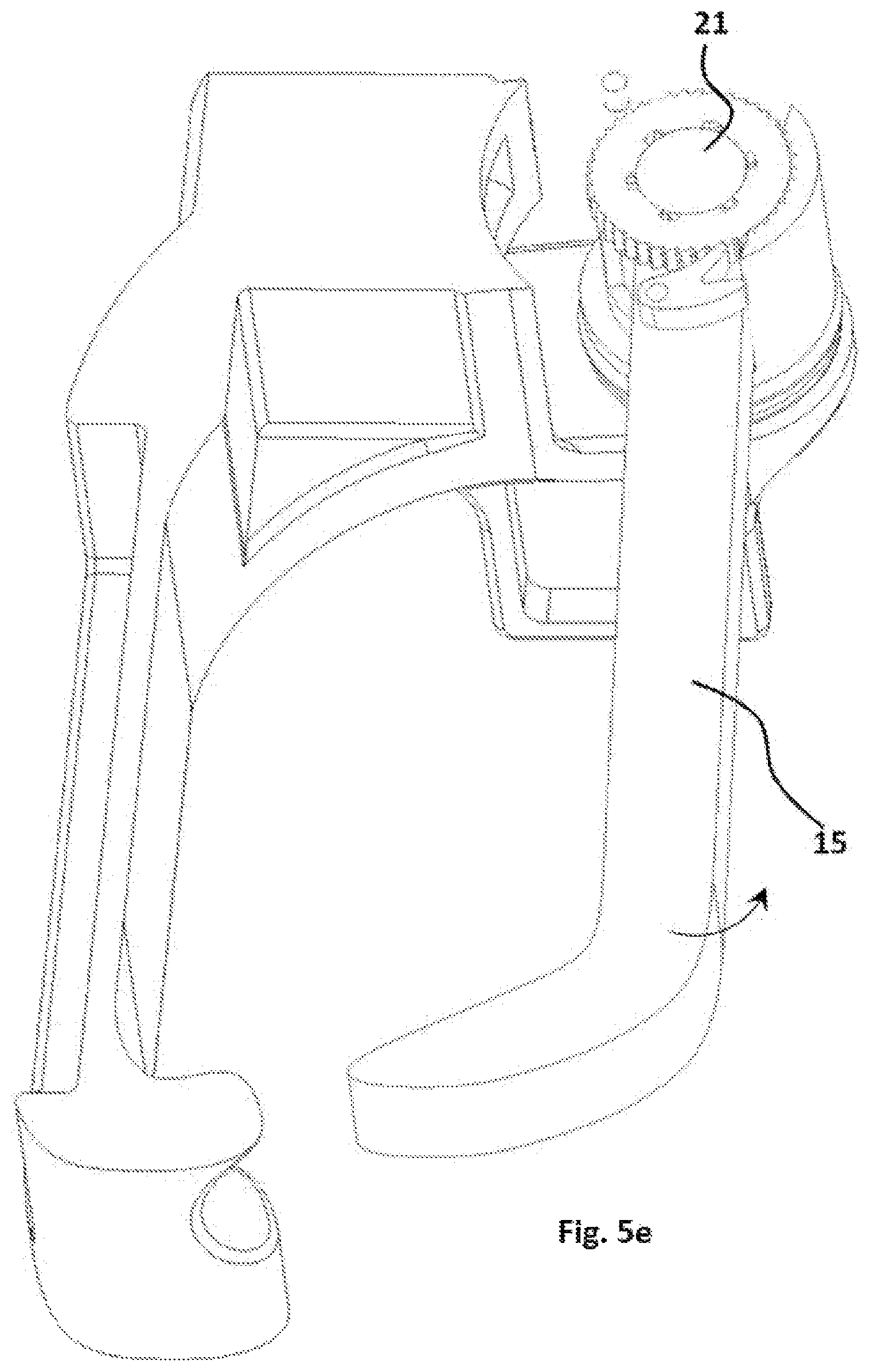 Patent US12097978 Figure 15 – Docking structure for satellite docking including a parallel manipulator with a telescopic capturing pincher and a plurality of motorized clamps