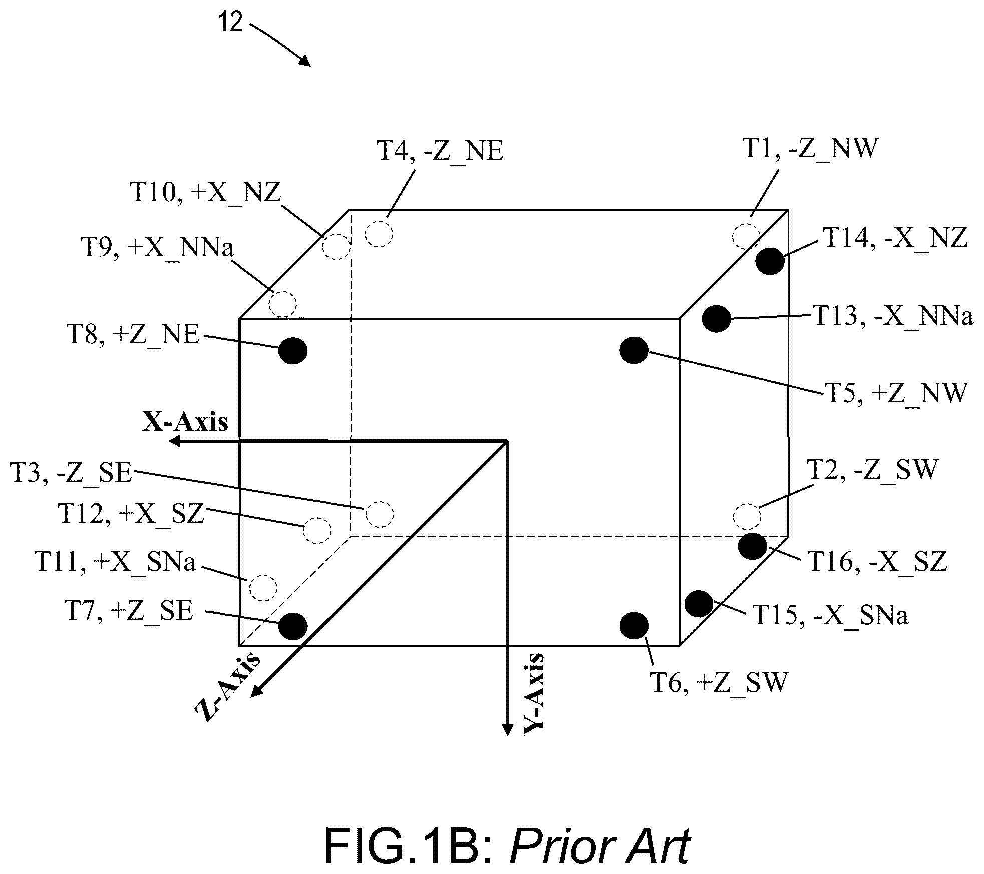 Patent US12097979 Figure 2 – Satellite for rendezvous and docking using electric propulsion thrusters