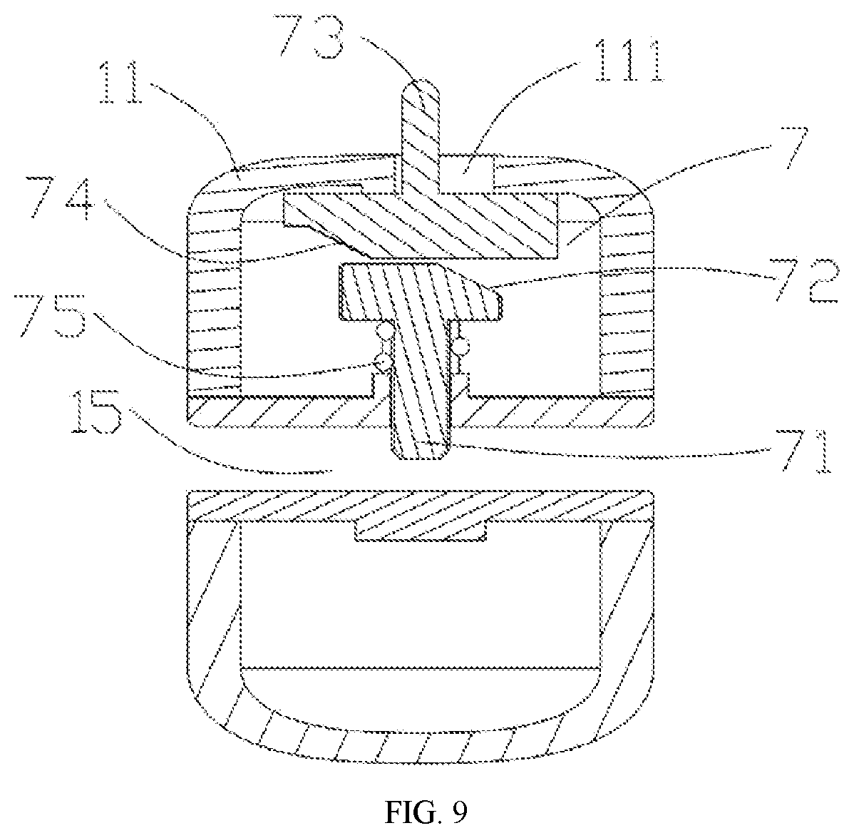 Patent US12097986 Figure 5 – Sealing device and multifunctional vacuum sealing machine applying same