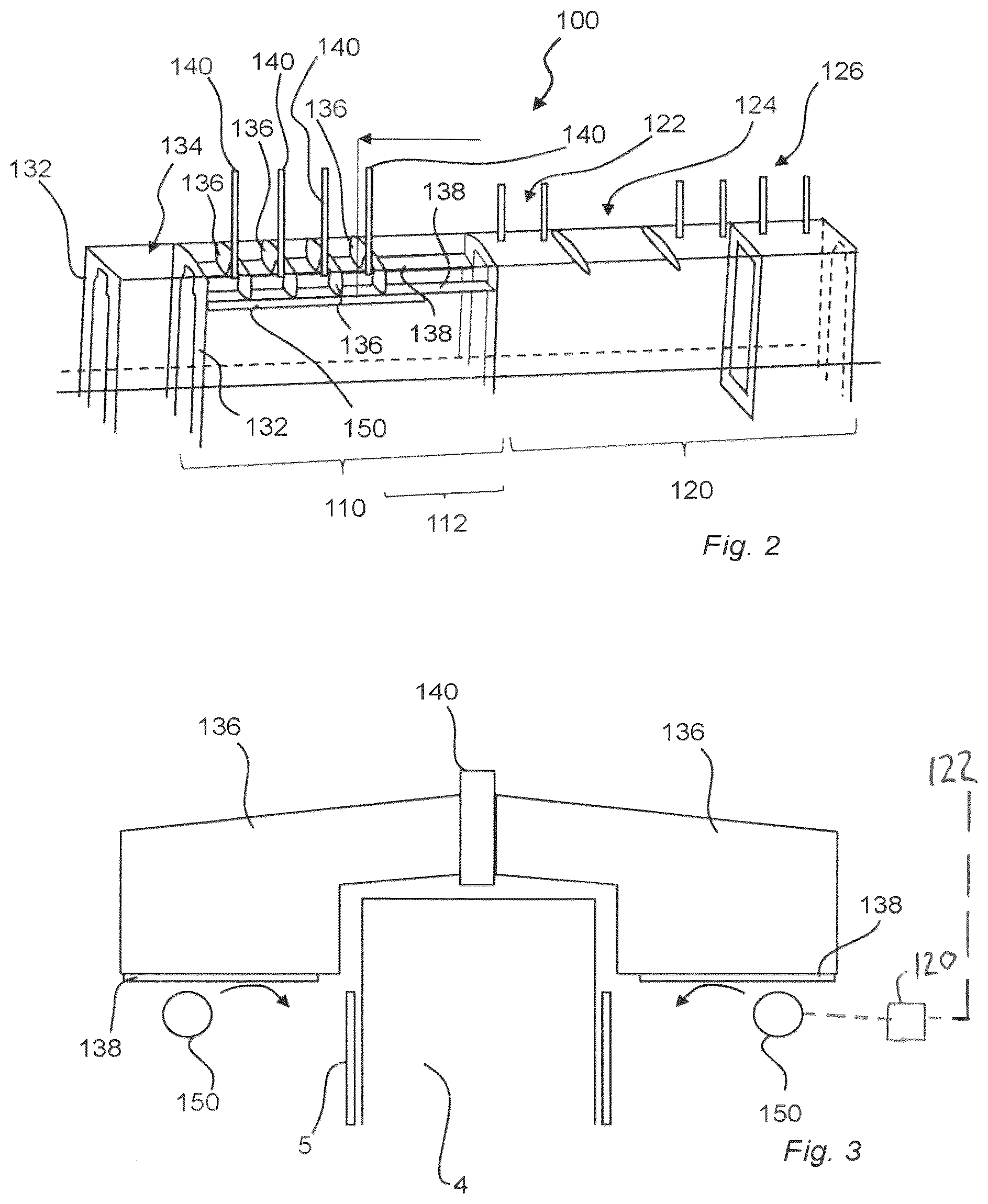 Patent US12097987 Figure 2 – Filling machine with a sterilization station