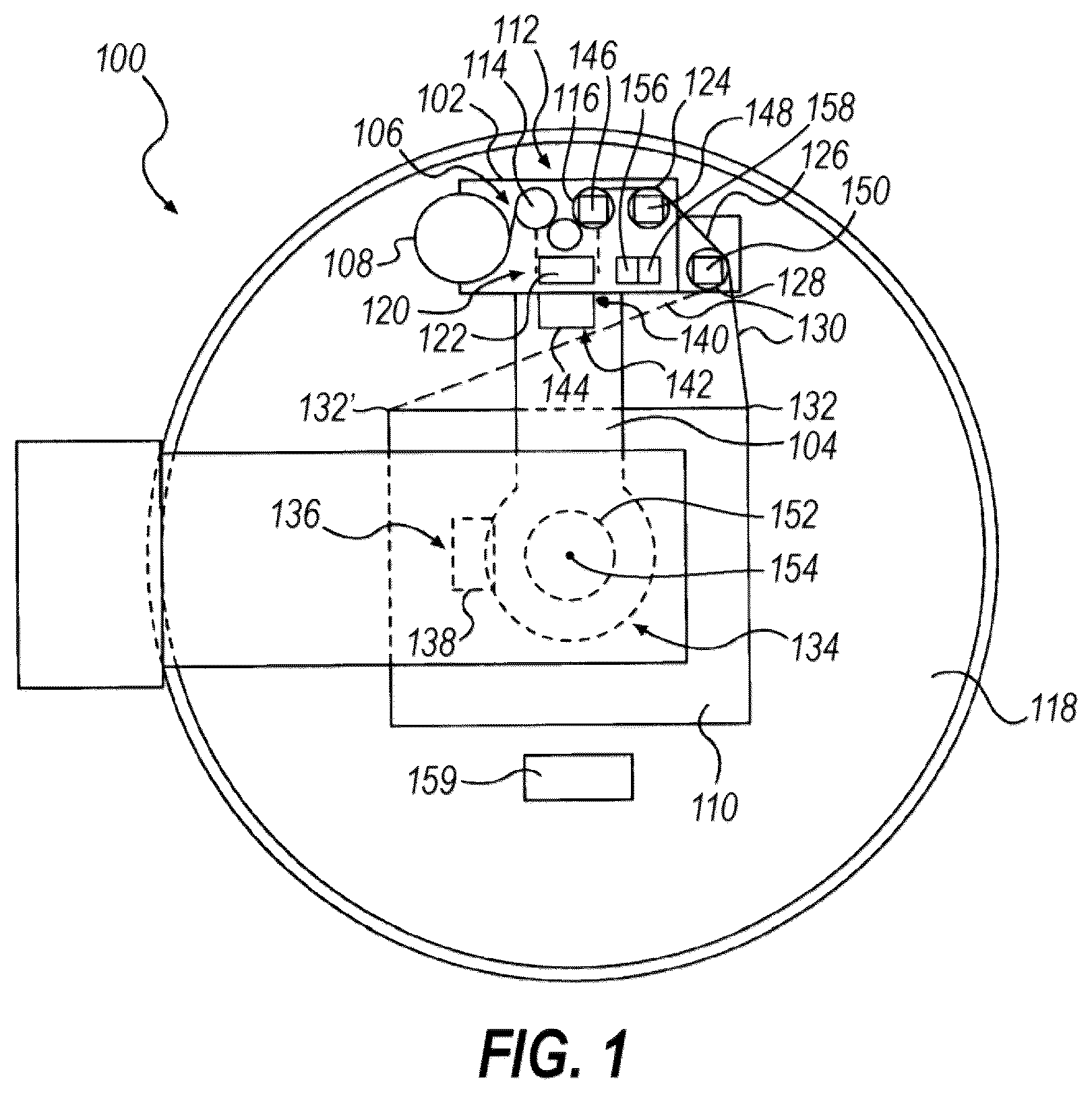 Patent US12097988 — Packaging material evaluation and apparatus therefor for evaluating simulated flaws — Figure 1