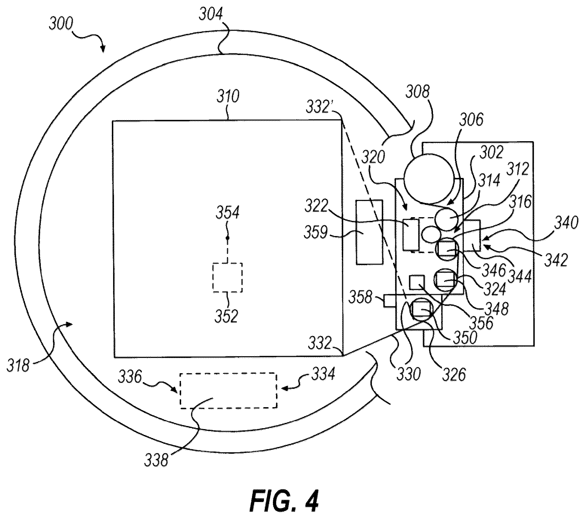 Patent US12097988 Figure 4 – Packaging material evaluation and apparatus therefor for evaluating simulated flaws