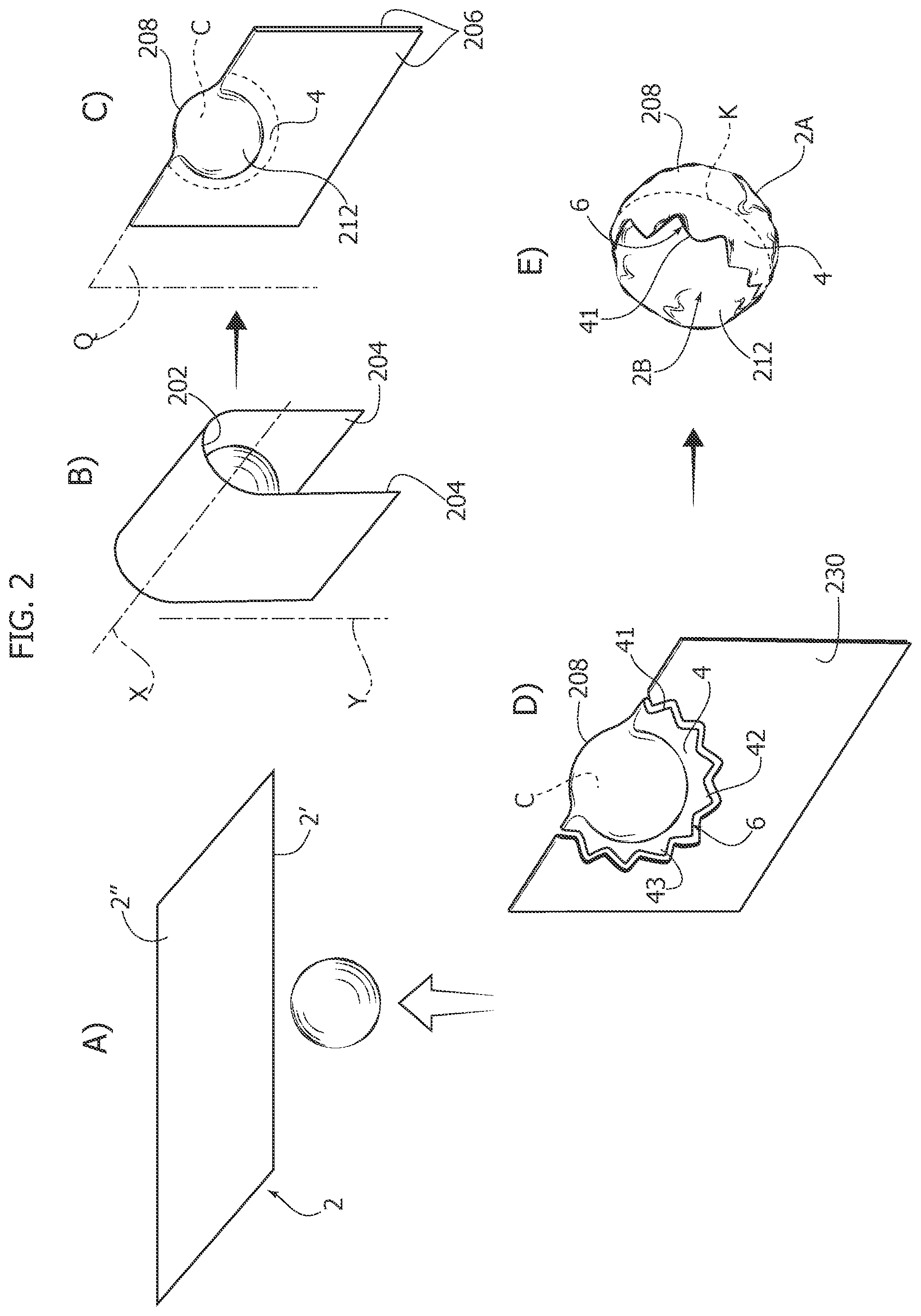 Patent US12097990 Figure 2 – Package for confectionery products