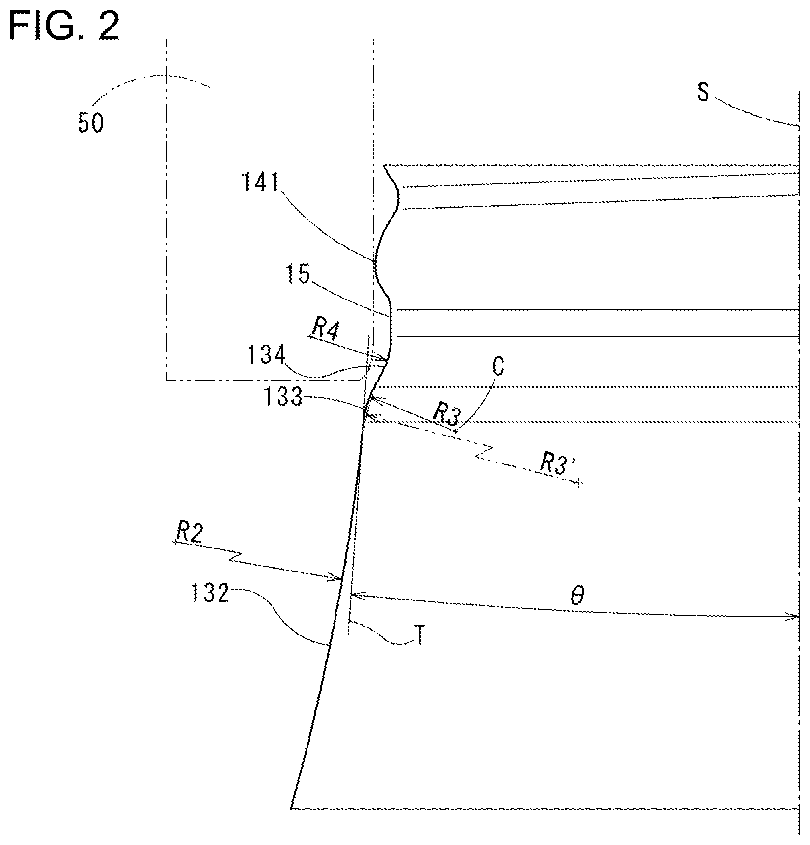 Patent US12097991 Figure 2 – Bottle can, manufacturing method of bottle can, and design method of bottle can
