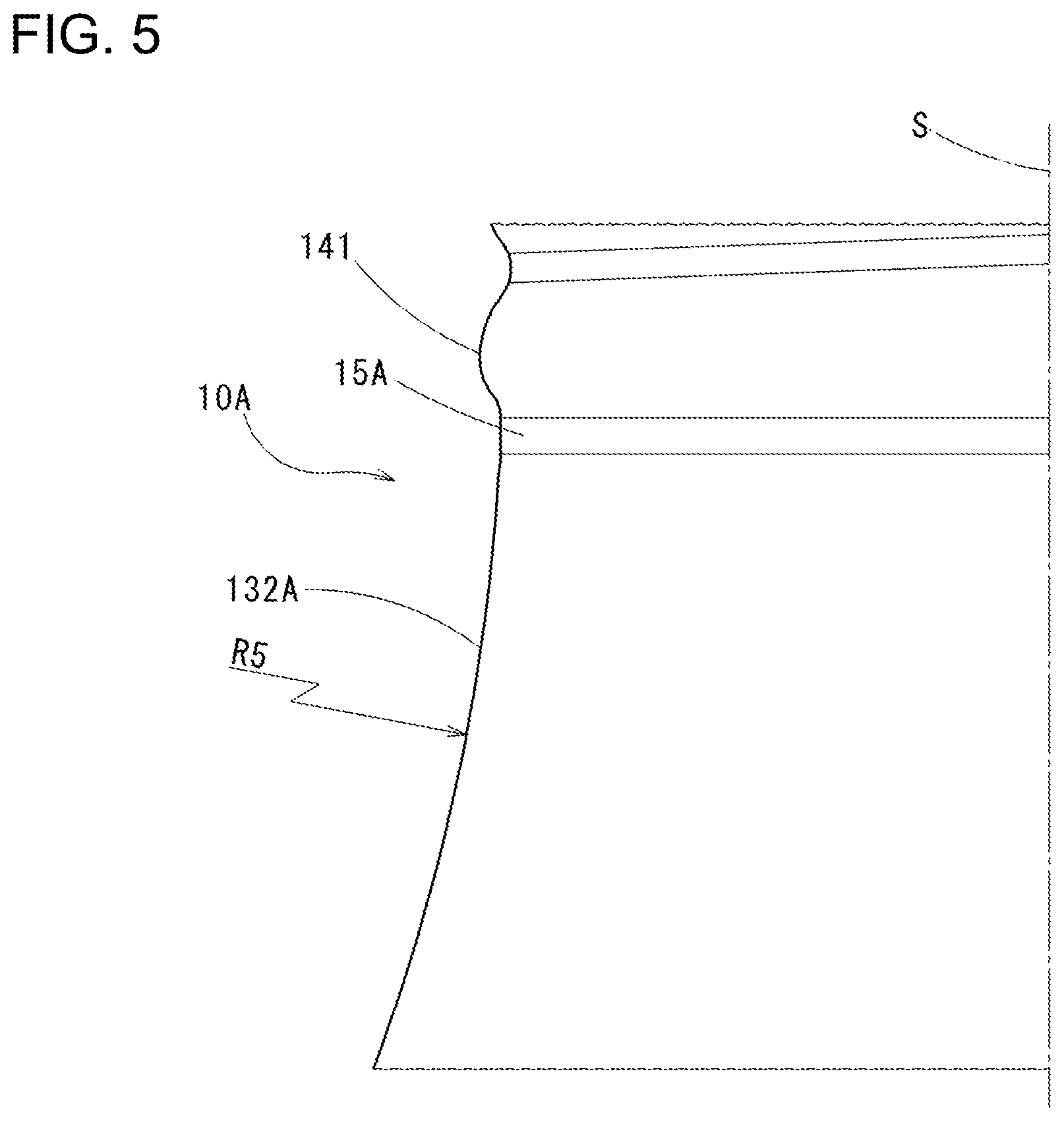 Patent US12097991 Figure 5 – Bottle can, manufacturing method of bottle can, and design method of bottle can